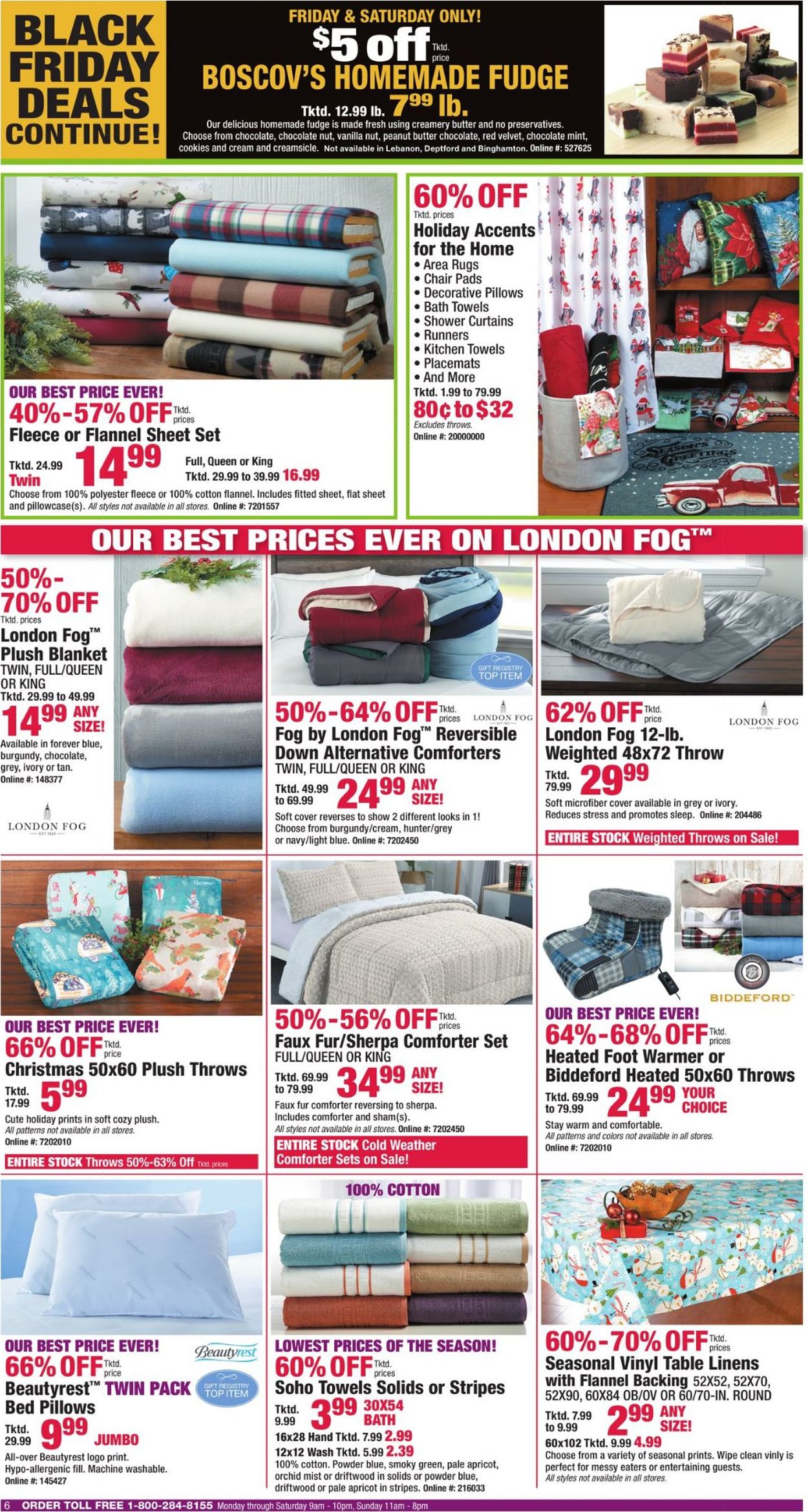 Catalogue Boscov's - Black Friday Ad 2019 from 11/29/2019