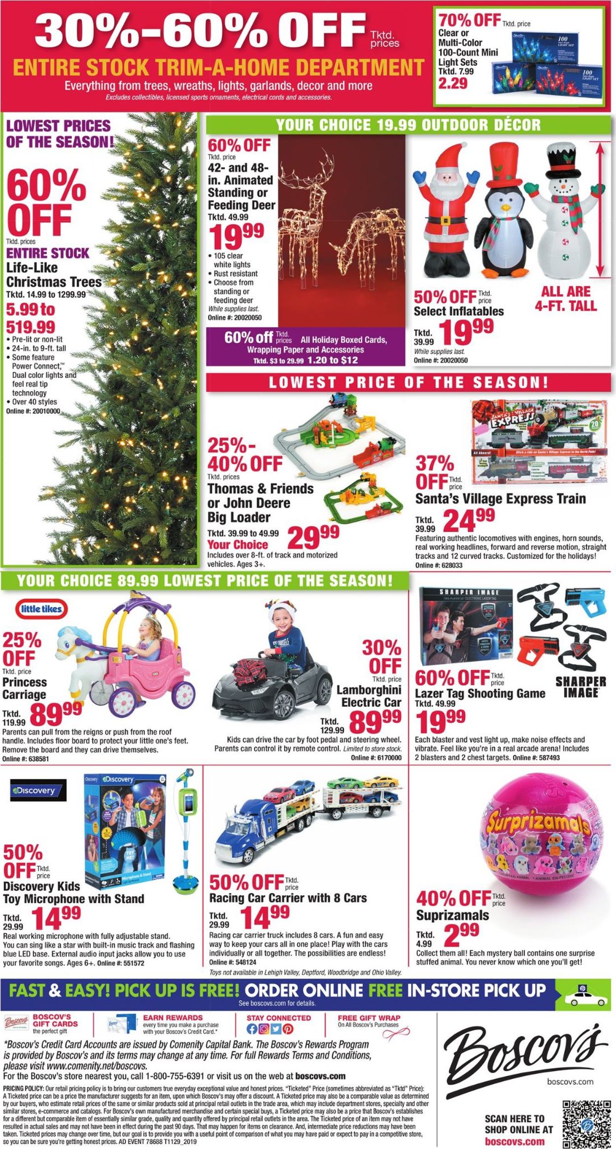 Catalogue Boscov's - Black Friday Ad 2019 from 11/29/2019