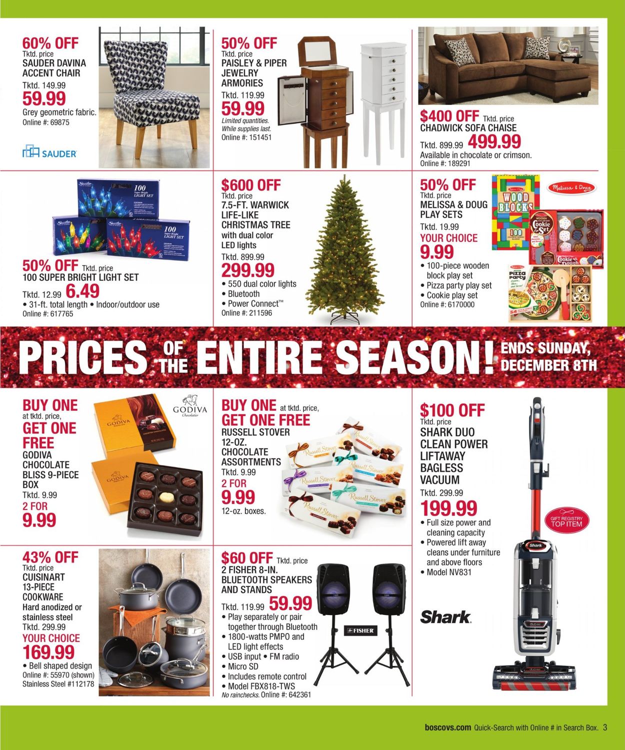 Catalogue Boscov's - Holiday Ad 2019 from 12/02/2019