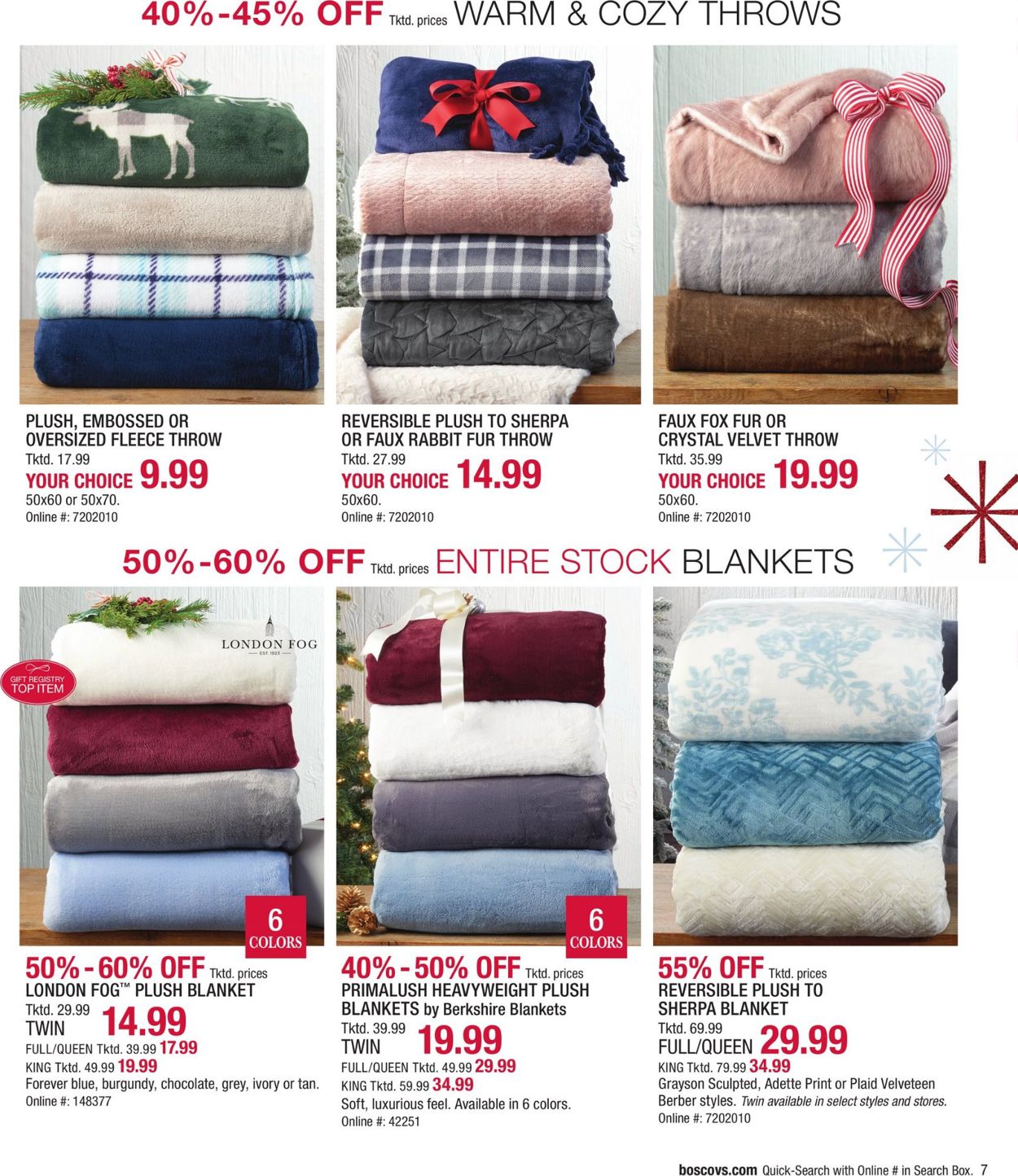 Catalogue Boscov's - Holiday Ad 2019 from 12/02/2019