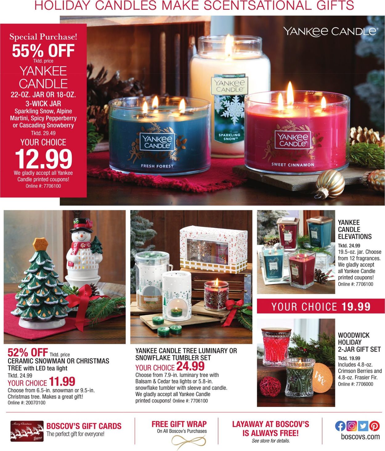 Catalogue Boscov's - Holiday Ad 2019 from 12/02/2019