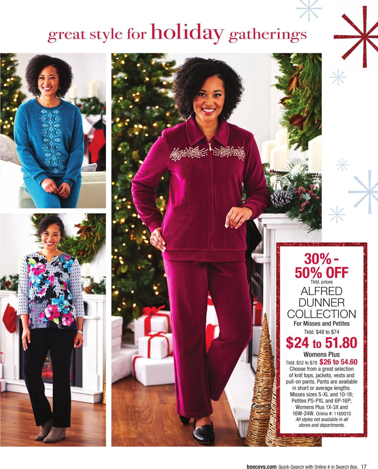 Catalogue Boscov's - Holiday Ad 2019 from 12/08/2019