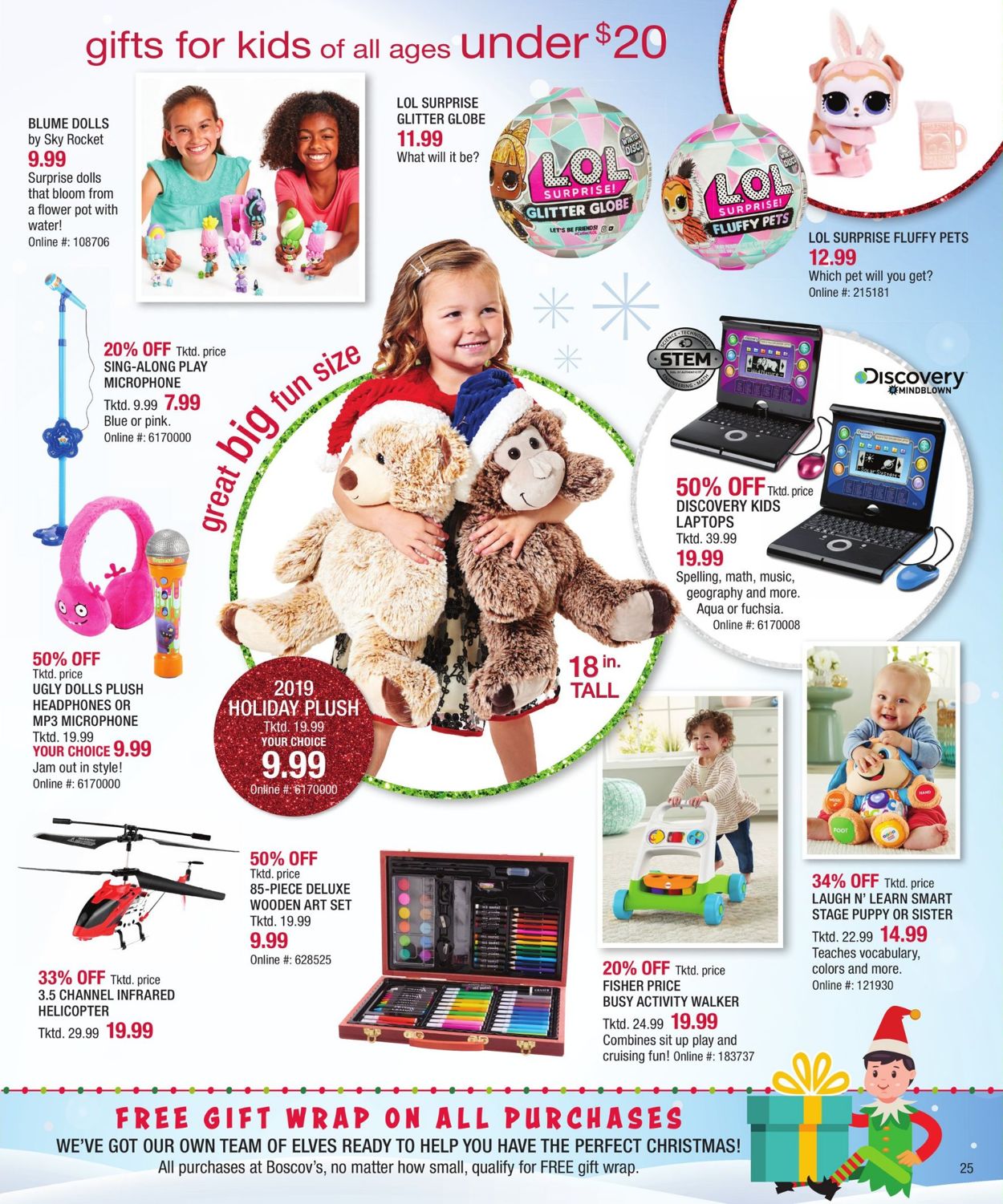 Catalogue Boscov's - Holiday Ad 2019 from 12/08/2019