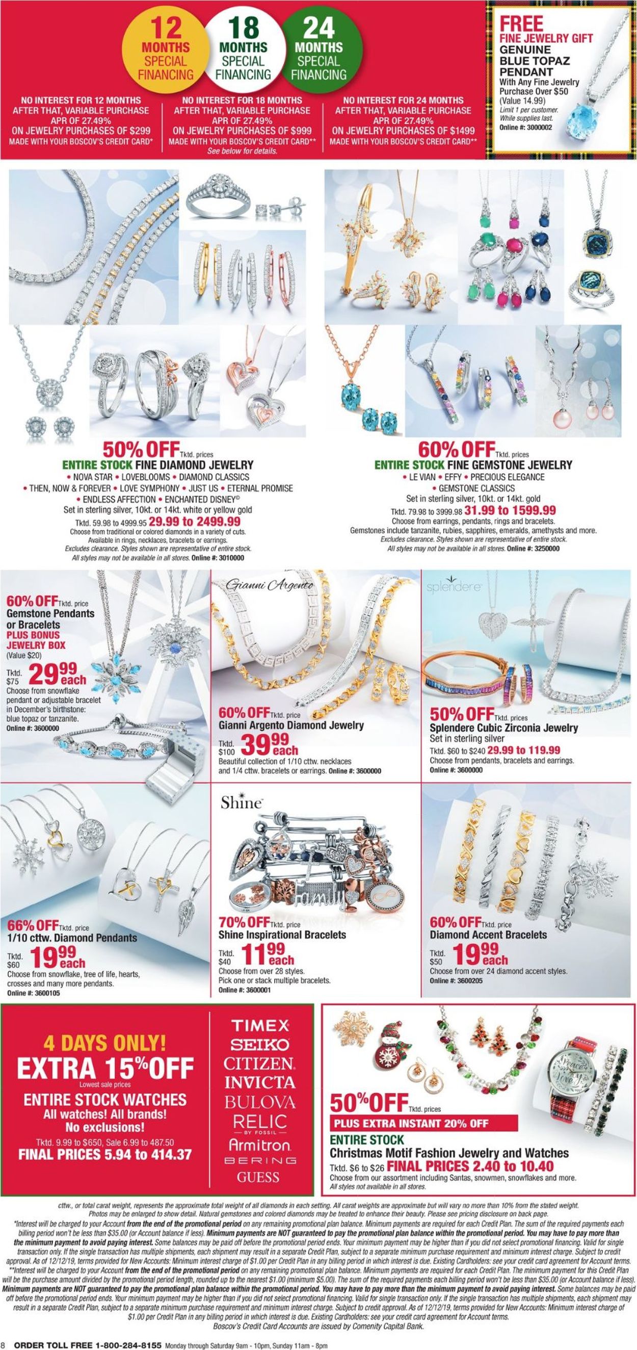 Catalogue Boscov's - Holiday Ad 2019 from 12/12/2019