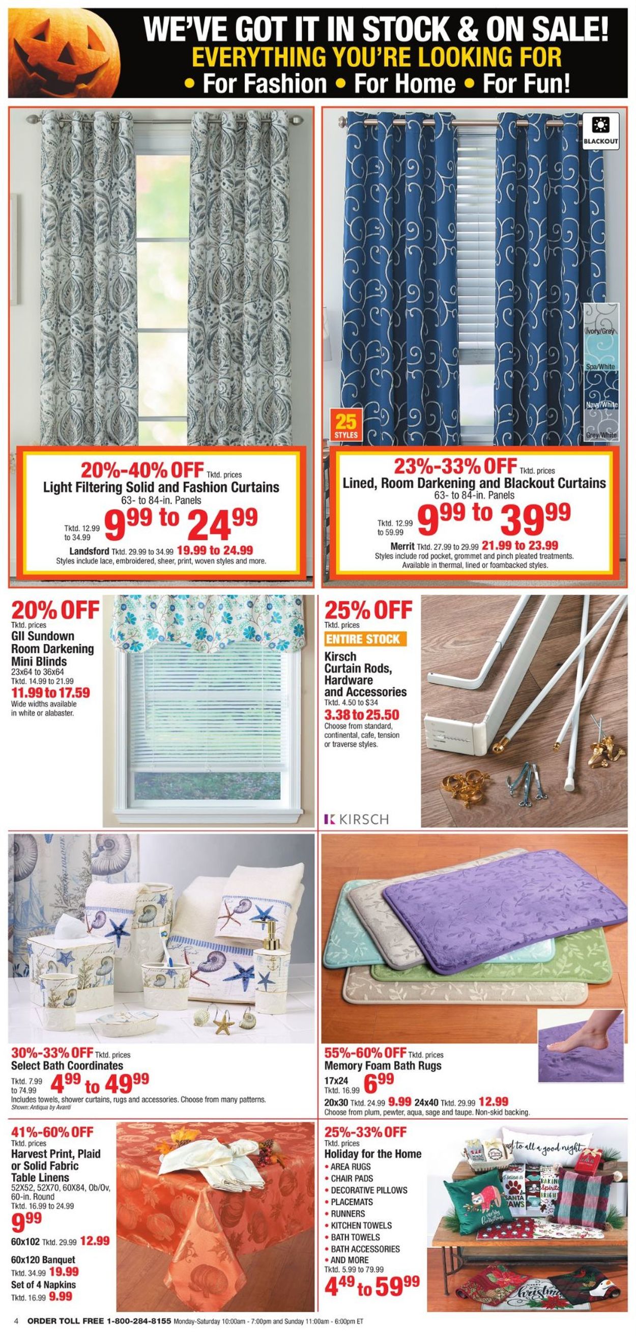 Catalogue Boscov's from 10/25/2020