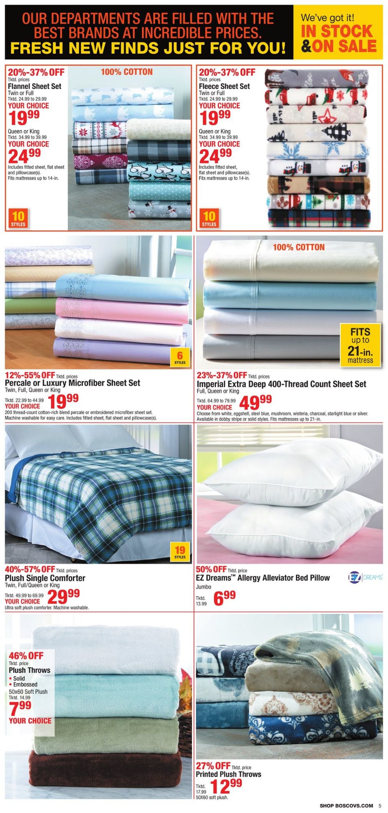 Catalogue Boscov's from 10/25/2020