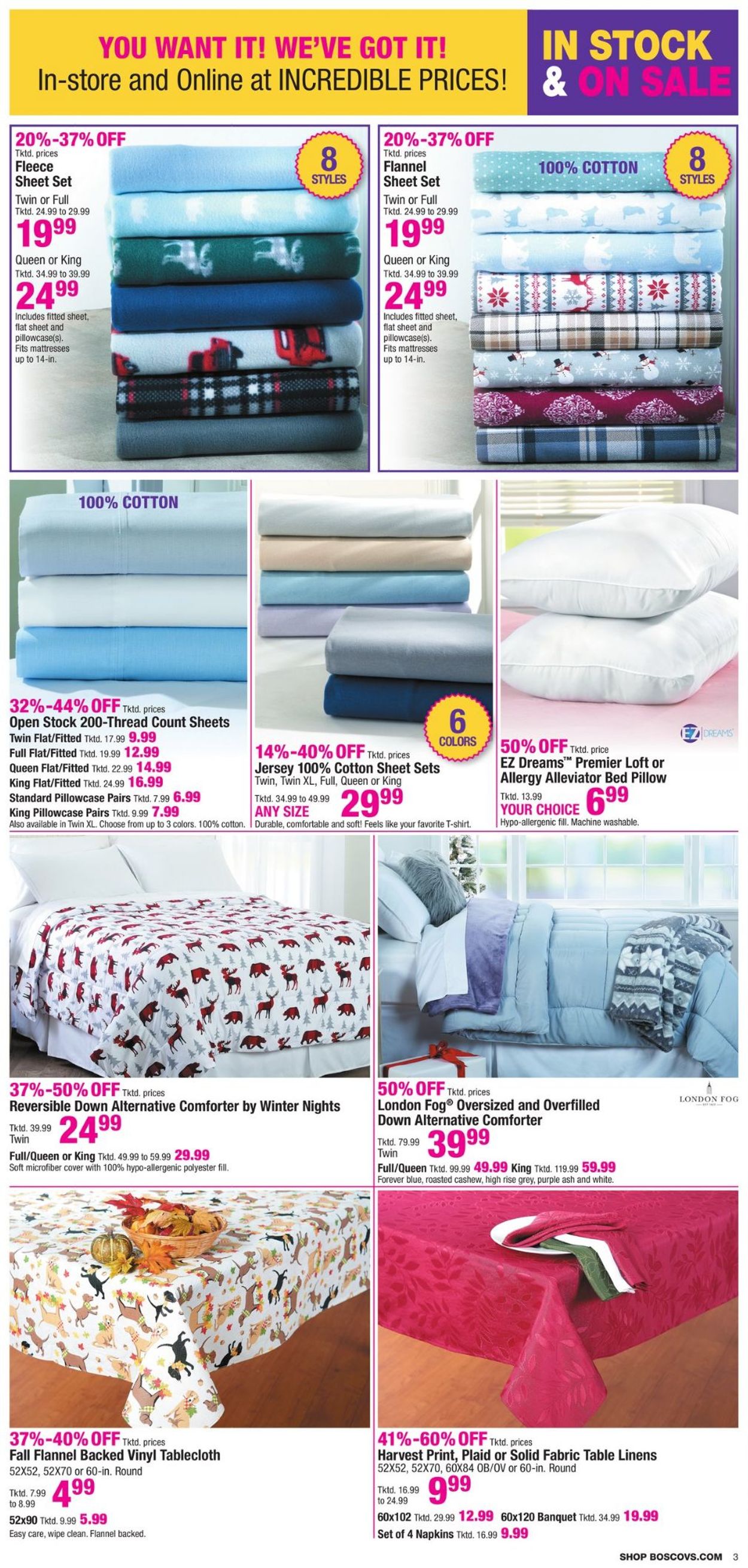 Catalogue Boscov's from 10/29/2020