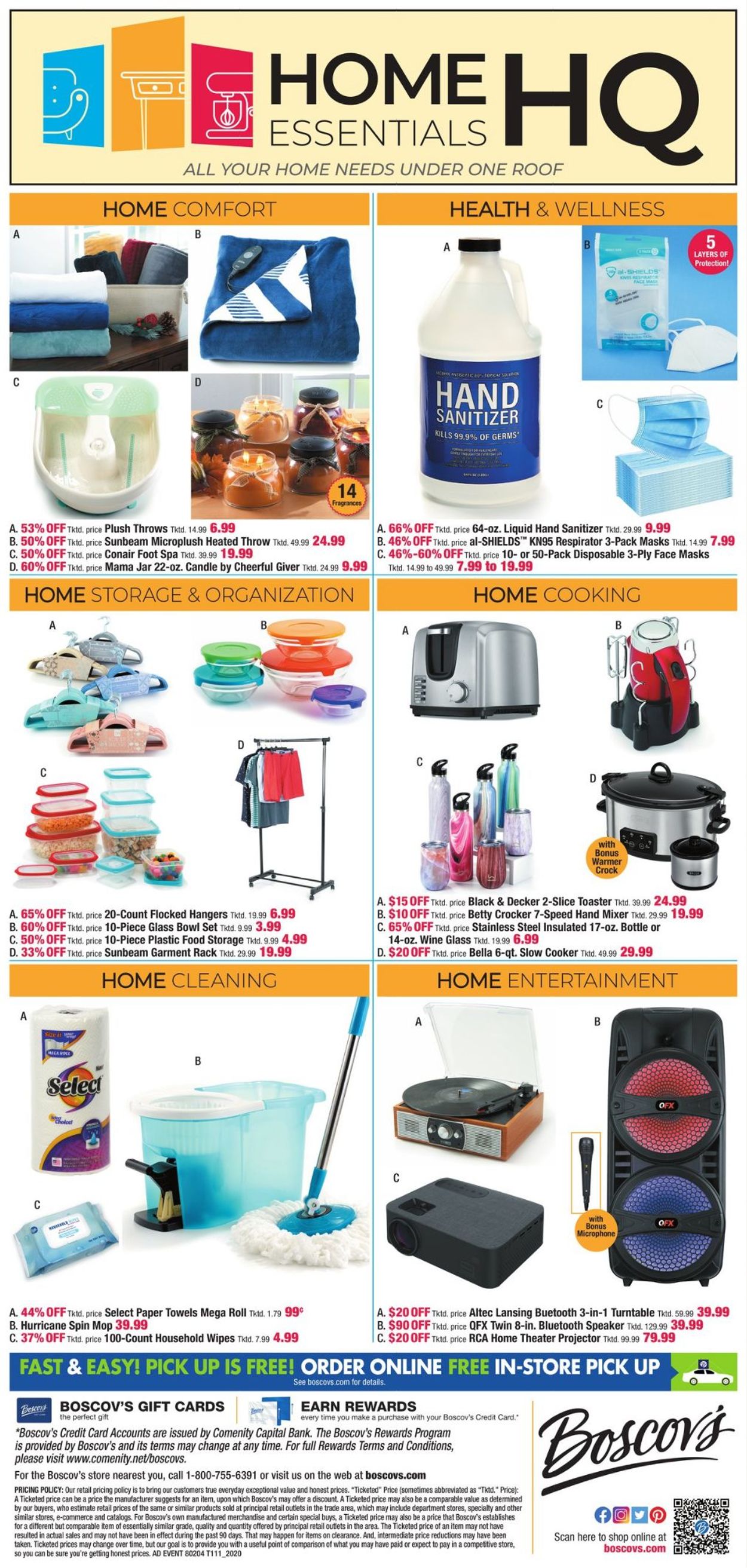 Catalogue Boscov's from 10/29/2020