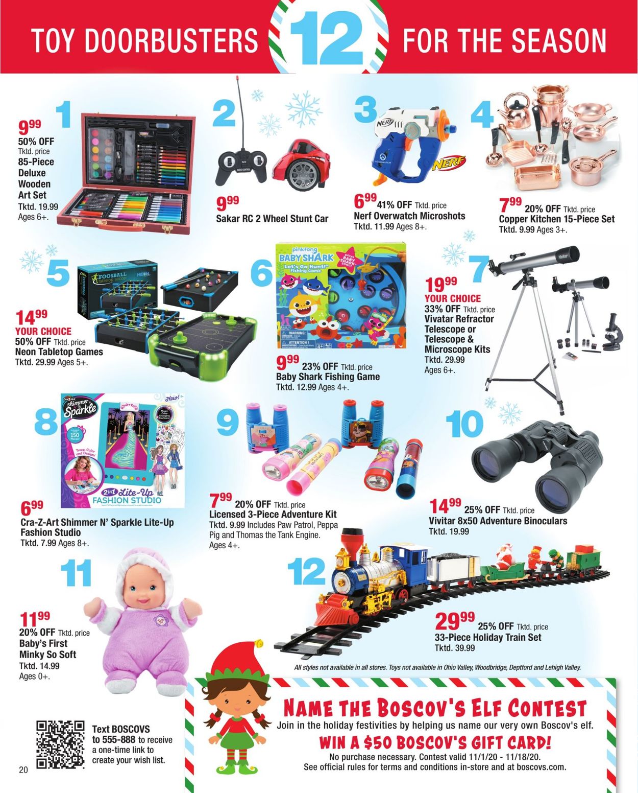 Catalogue Boscov's Holiday 2020 from 11/05/2020