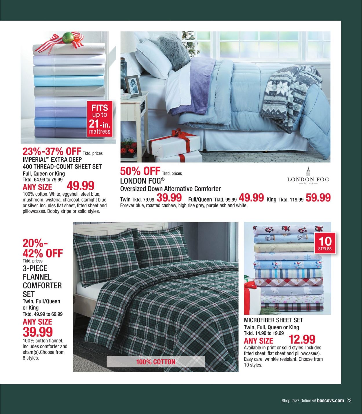 Catalogue Boscov's Holiday 2020 from 11/05/2020