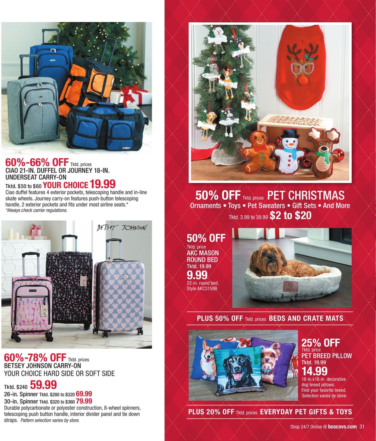 Catalogue Boscov's Holiday 2020 from 11/05/2020