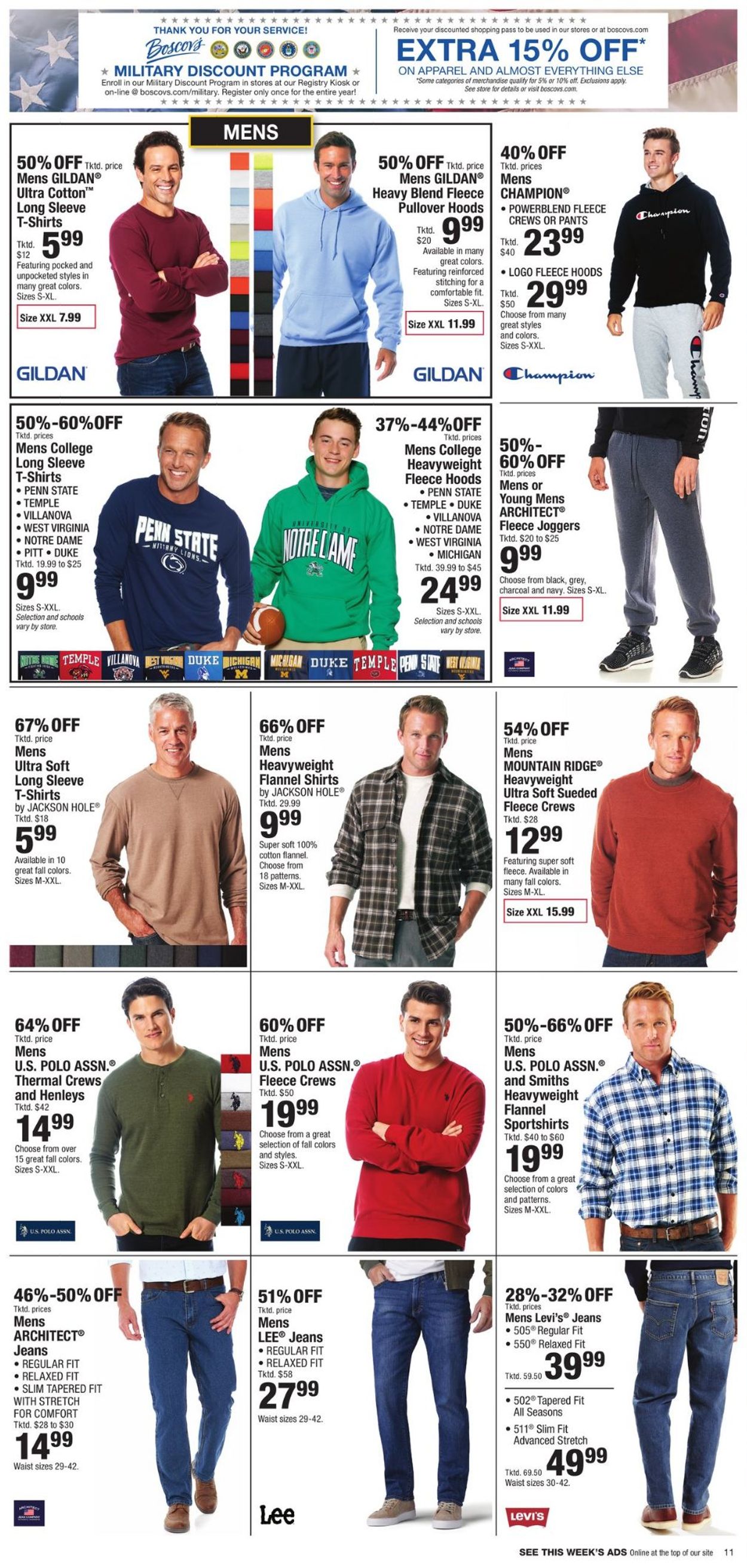 Catalogue Boscov's Black Friday 2020 from 11/11/2020