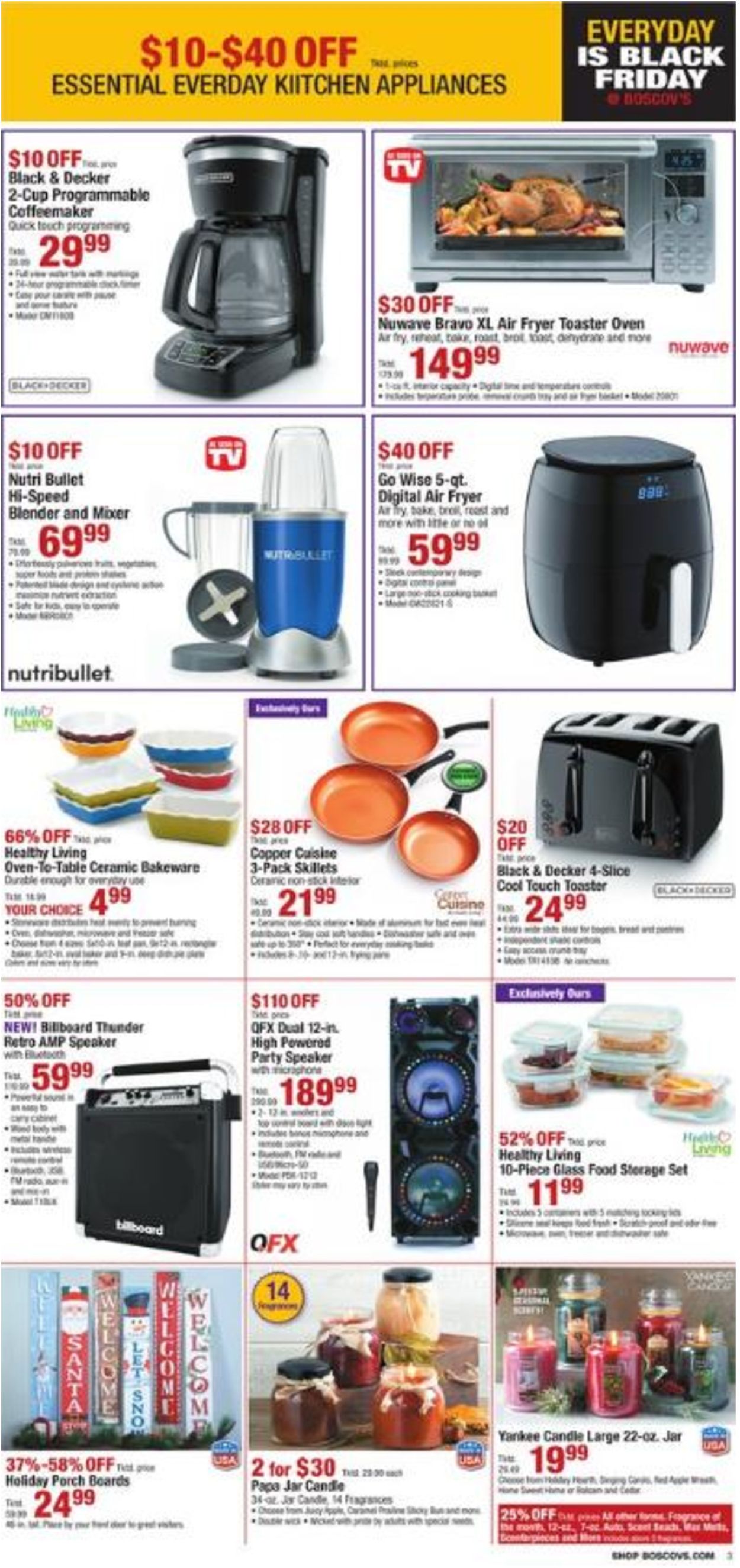 Catalogue Boscov's Black Friday ad 2020 from 11/18/2020