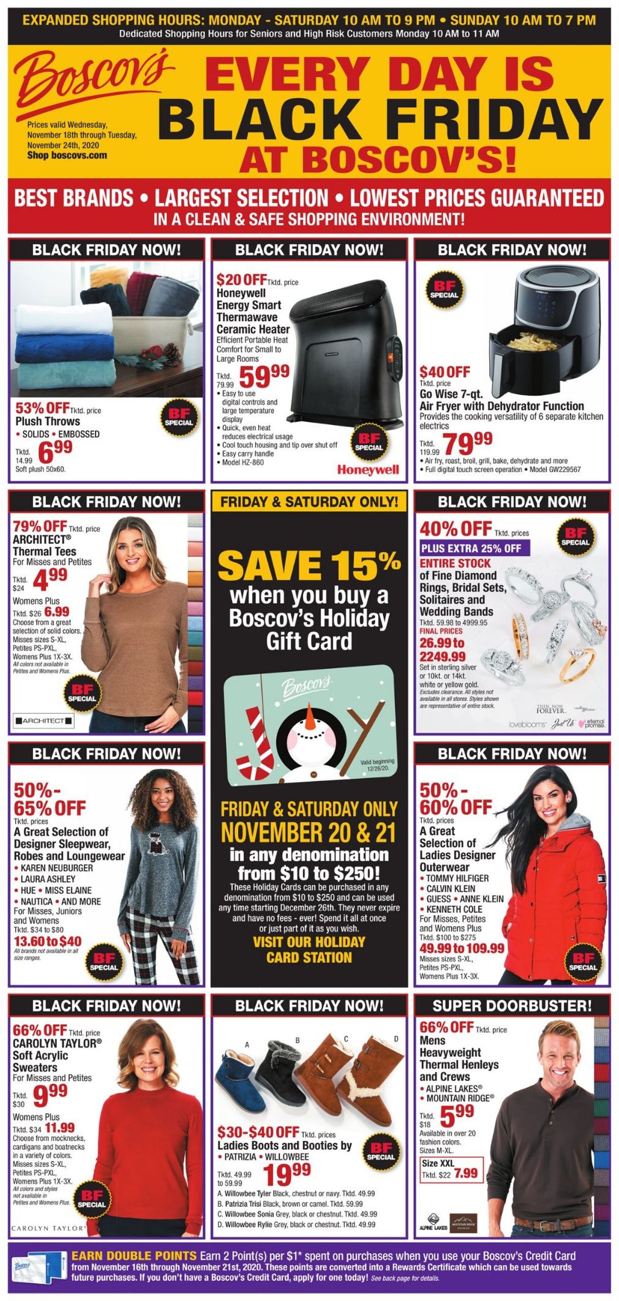 Catalogue Boscov's - Black Friday 2020 from 11/18/2020