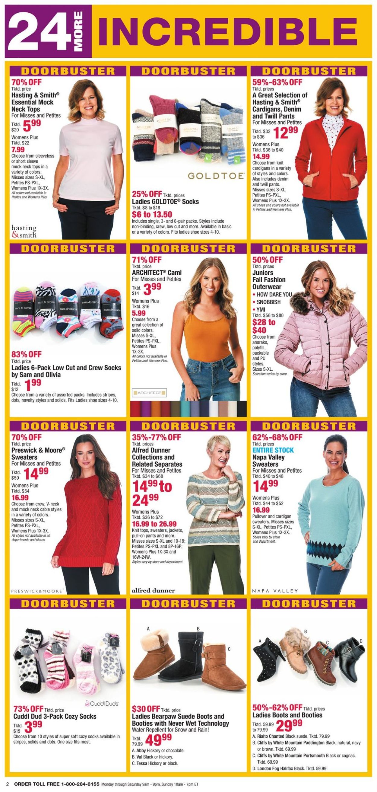 Catalogue Boscov's Black Friday 2020 from 11/22/2020