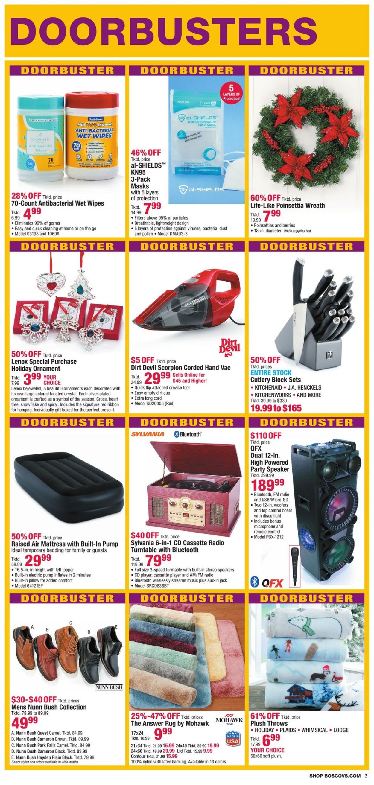 Catalogue Boscov's Black Friday 2020 from 11/22/2020