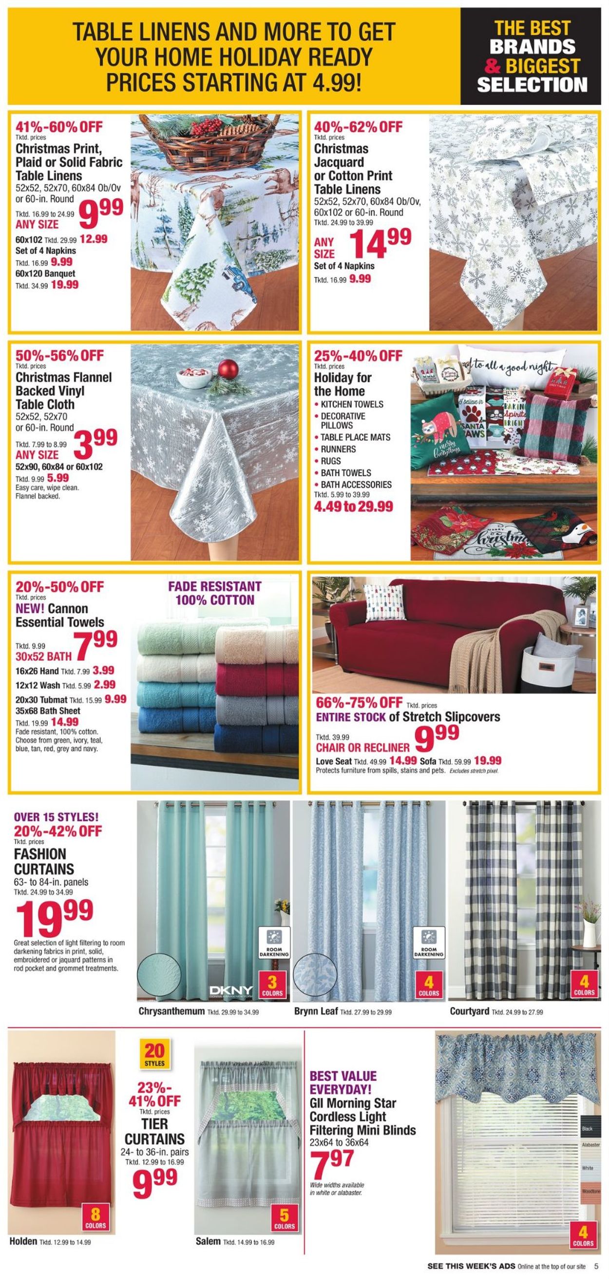 Catalogue Boscov's Black Friday 2020 from 11/22/2020