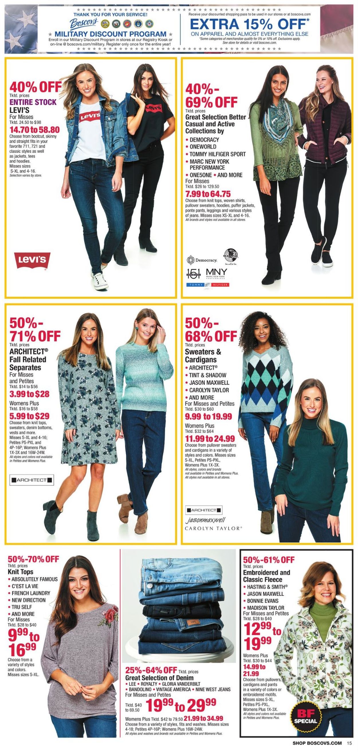 Catalogue Boscov's Black Friday 2020 from 11/22/2020