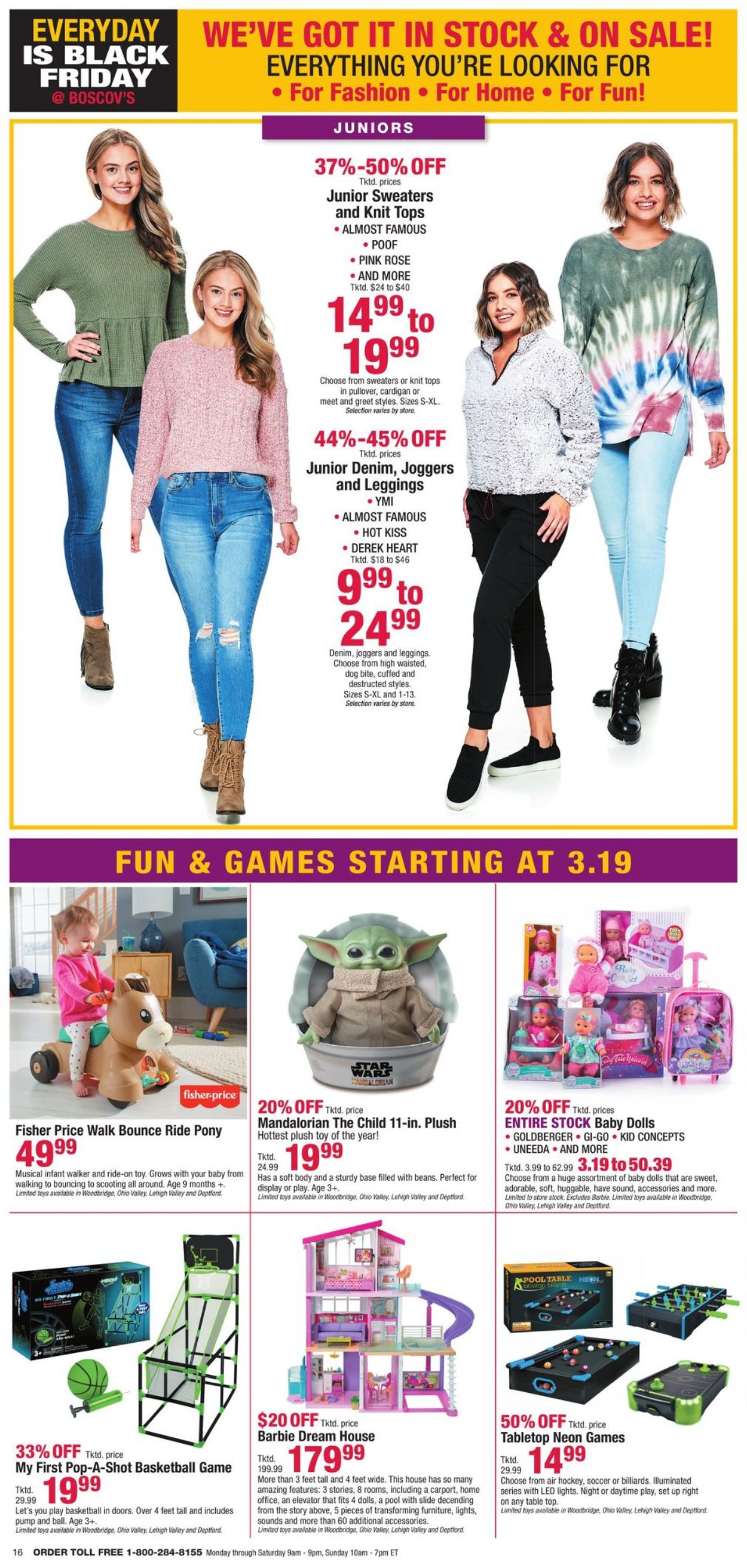 Catalogue Boscov's Black Friday 2020 from 11/22/2020