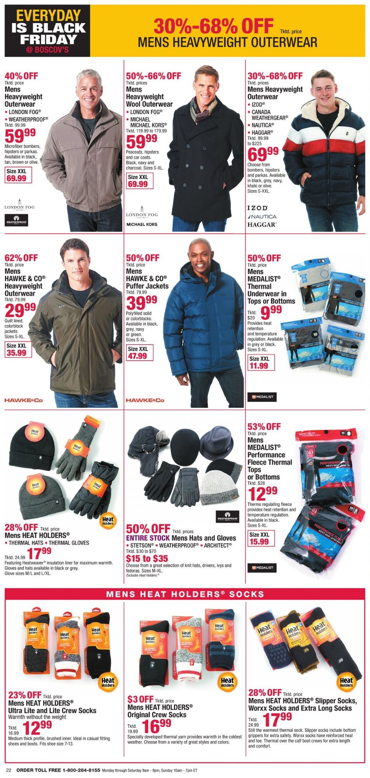 Catalogue Boscov's Black Friday 2020 from 11/22/2020