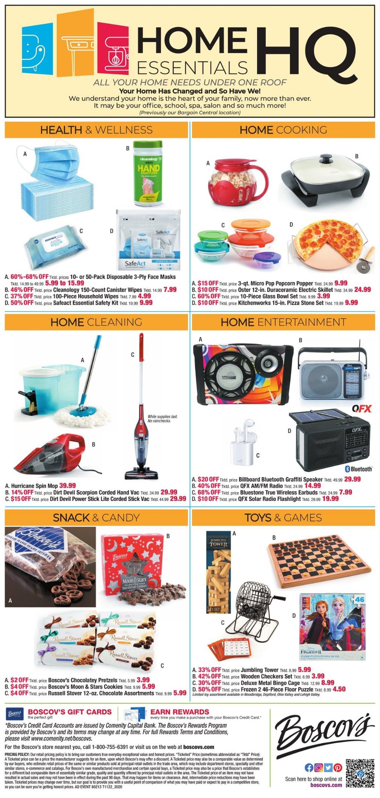 Catalogue Boscov's Black Friday 2020 from 11/22/2020