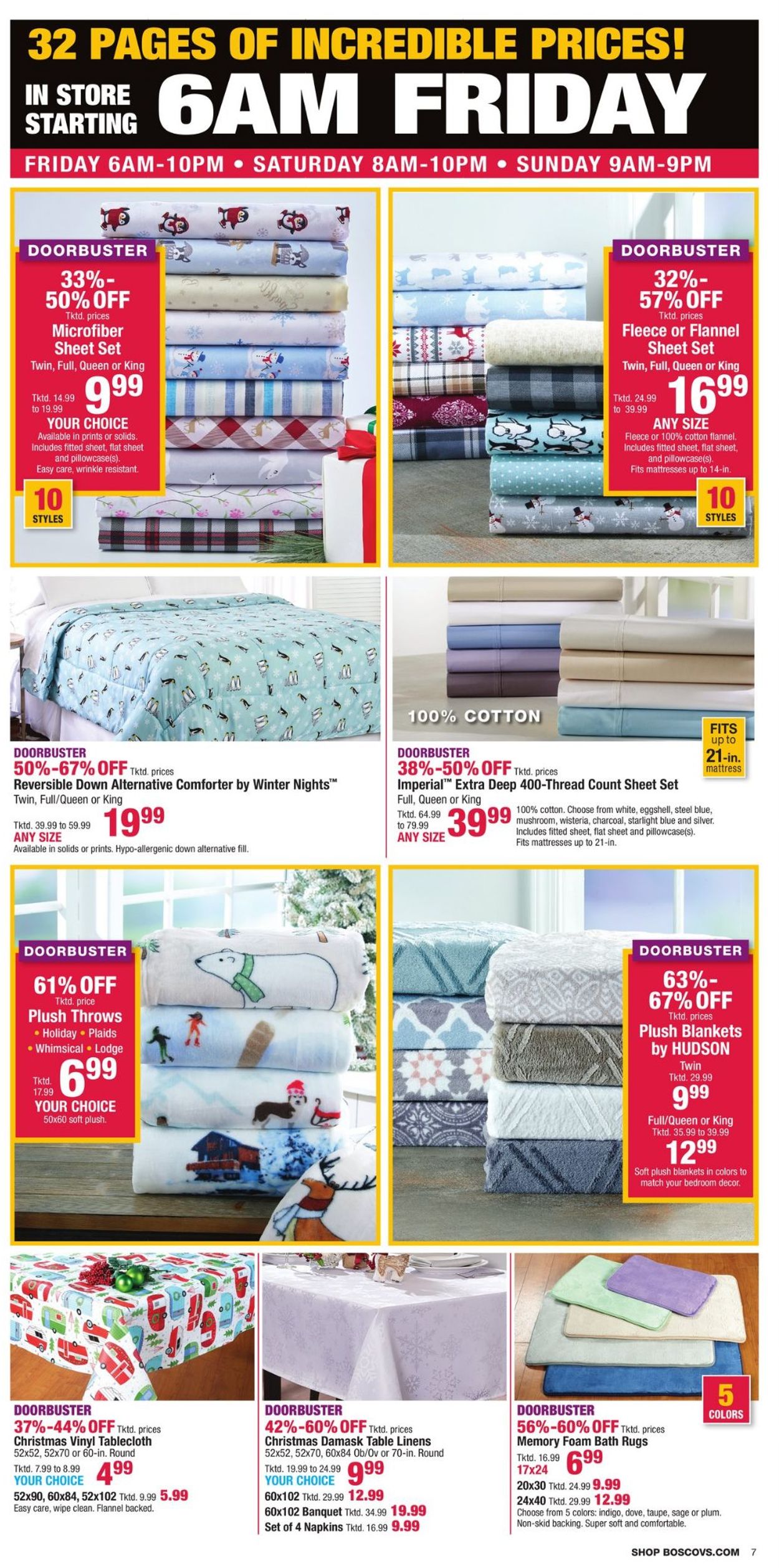 Catalogue Boscov's Thanksgiving Sale 2020 from 11/25/2020