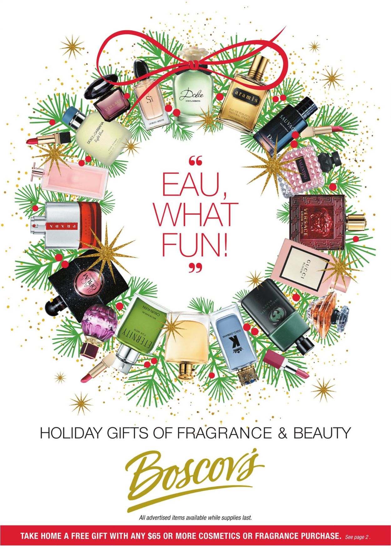 Catalogue Boscov's Fragrance and Beauty 2020 from 11/30/2020