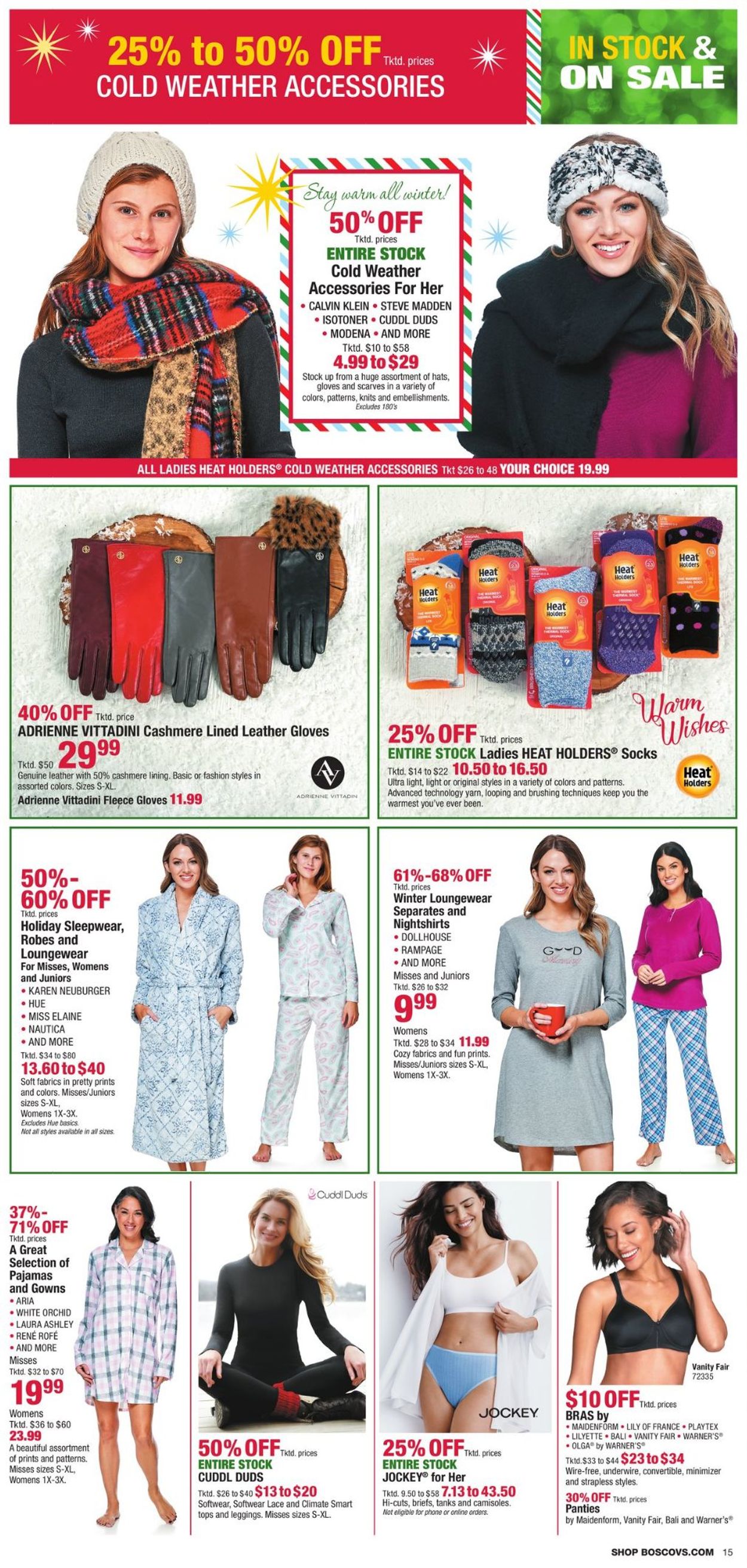 Catalogue Boscov's CHRISTMAS Countdown 2020 from 12/10/2020