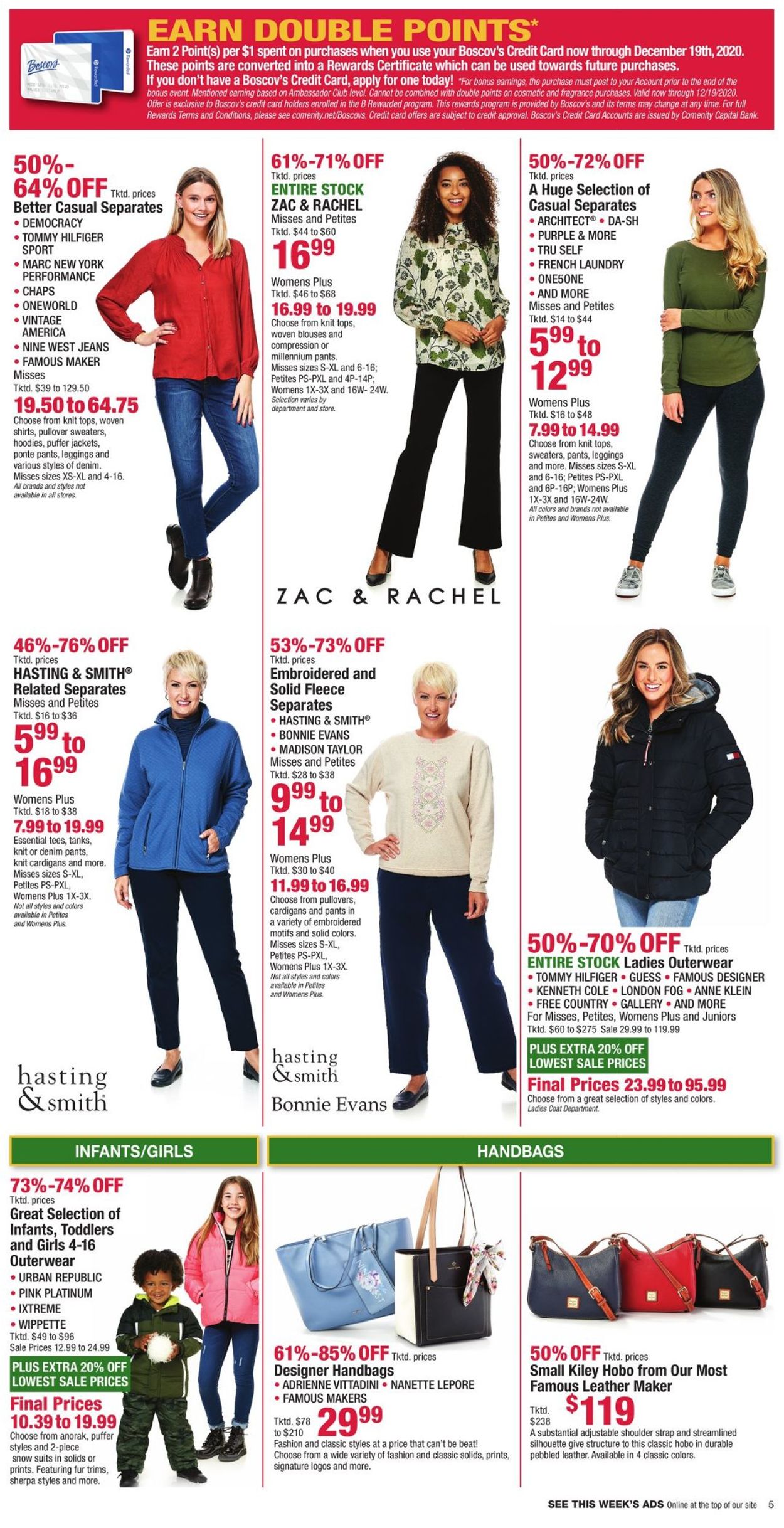 Catalogue Boscov's & Shopping Days Left  from 12/18/2020