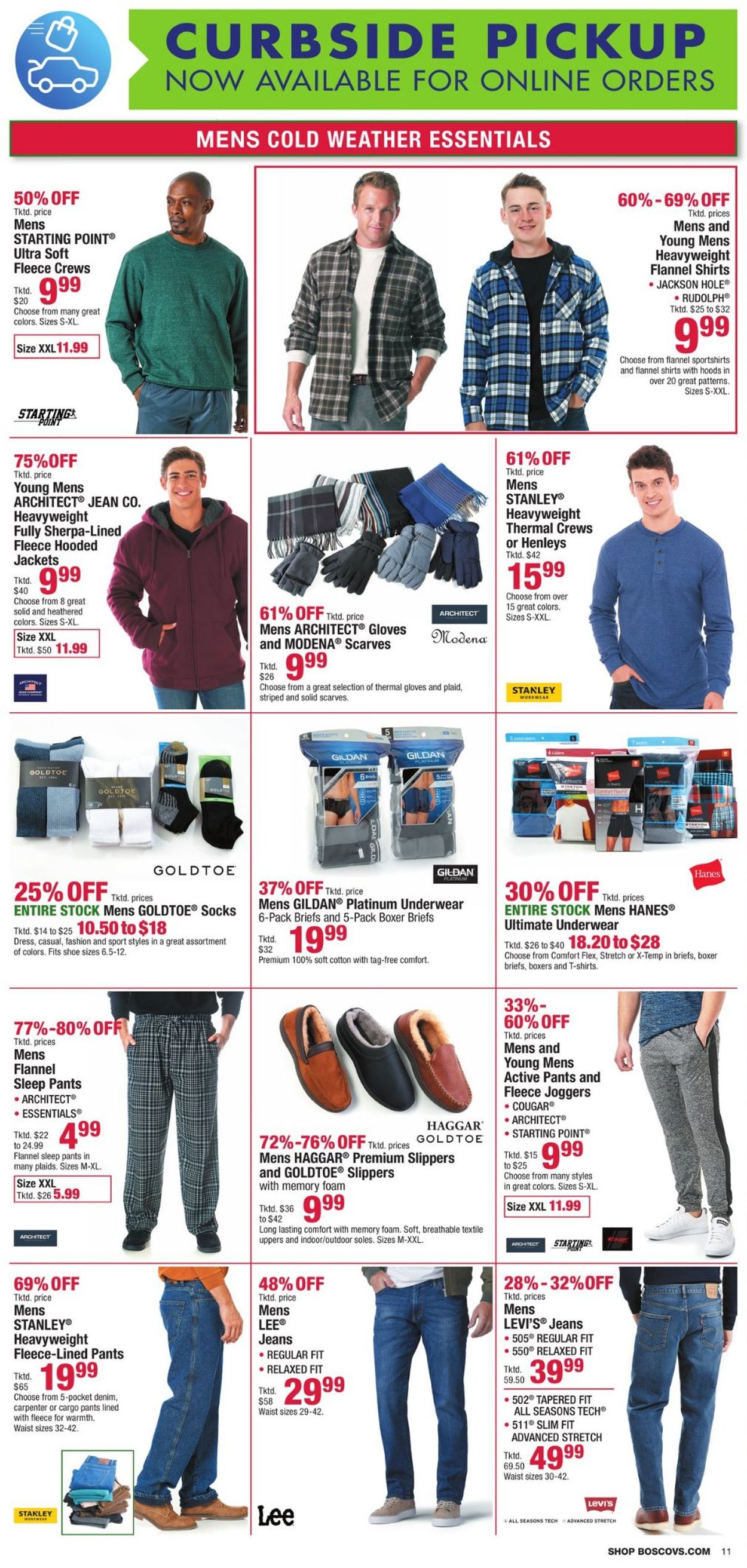 Catalogue Boscov's 5 SHOPPING Days Left  from 12/20/2020