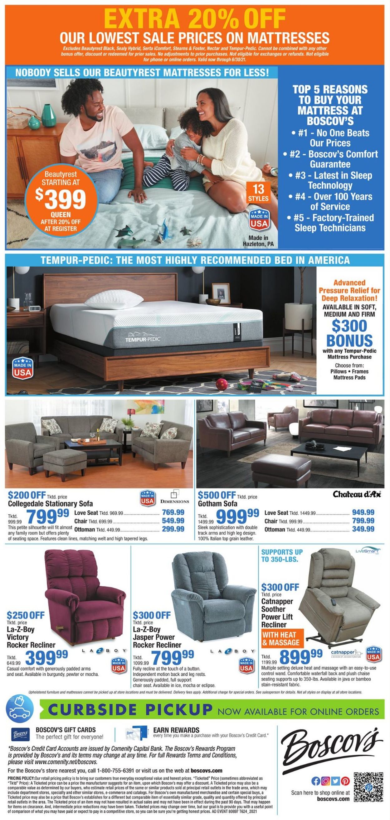 Catalogue Boscov's from 06/24/2021