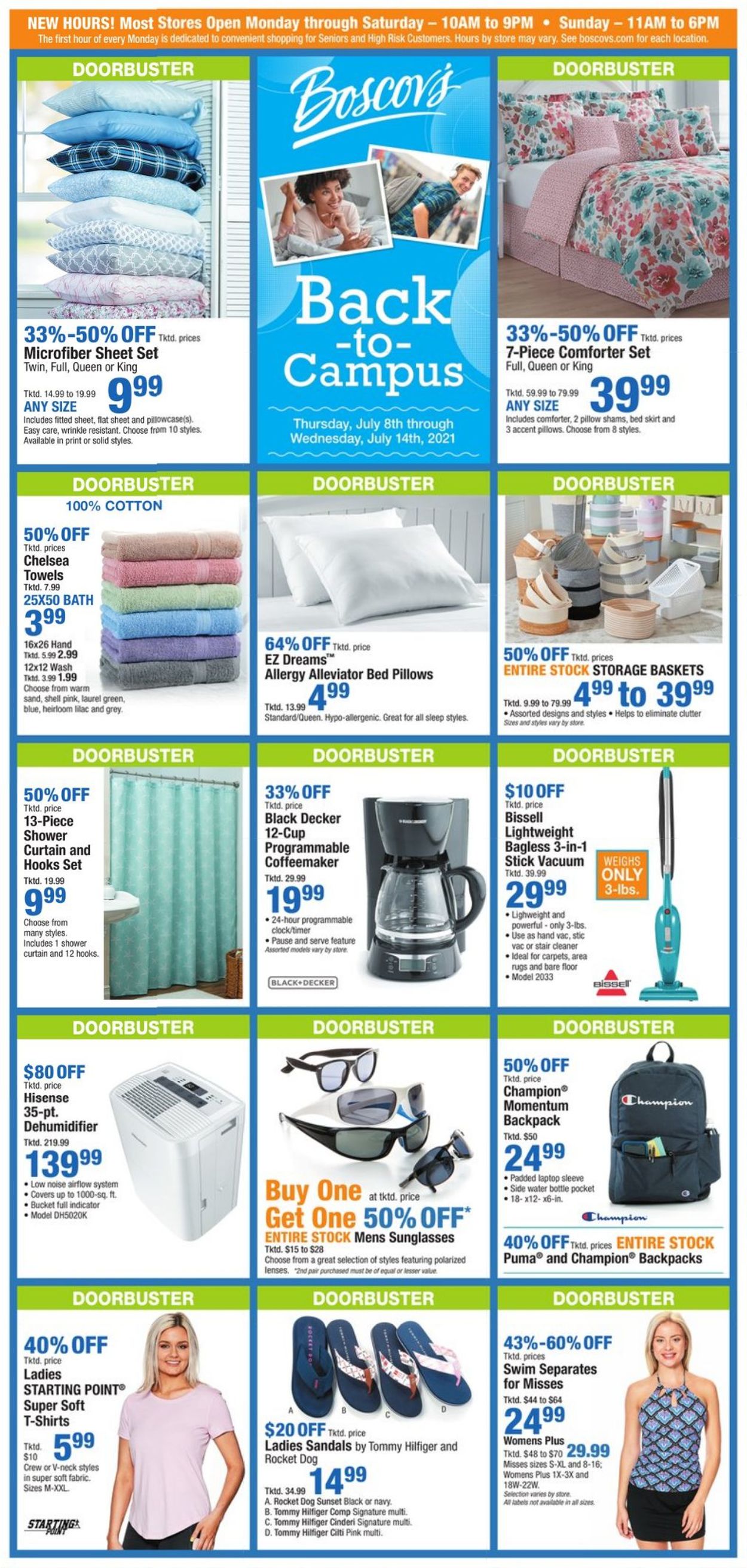 Catalogue Boscov's from 07/08/2021