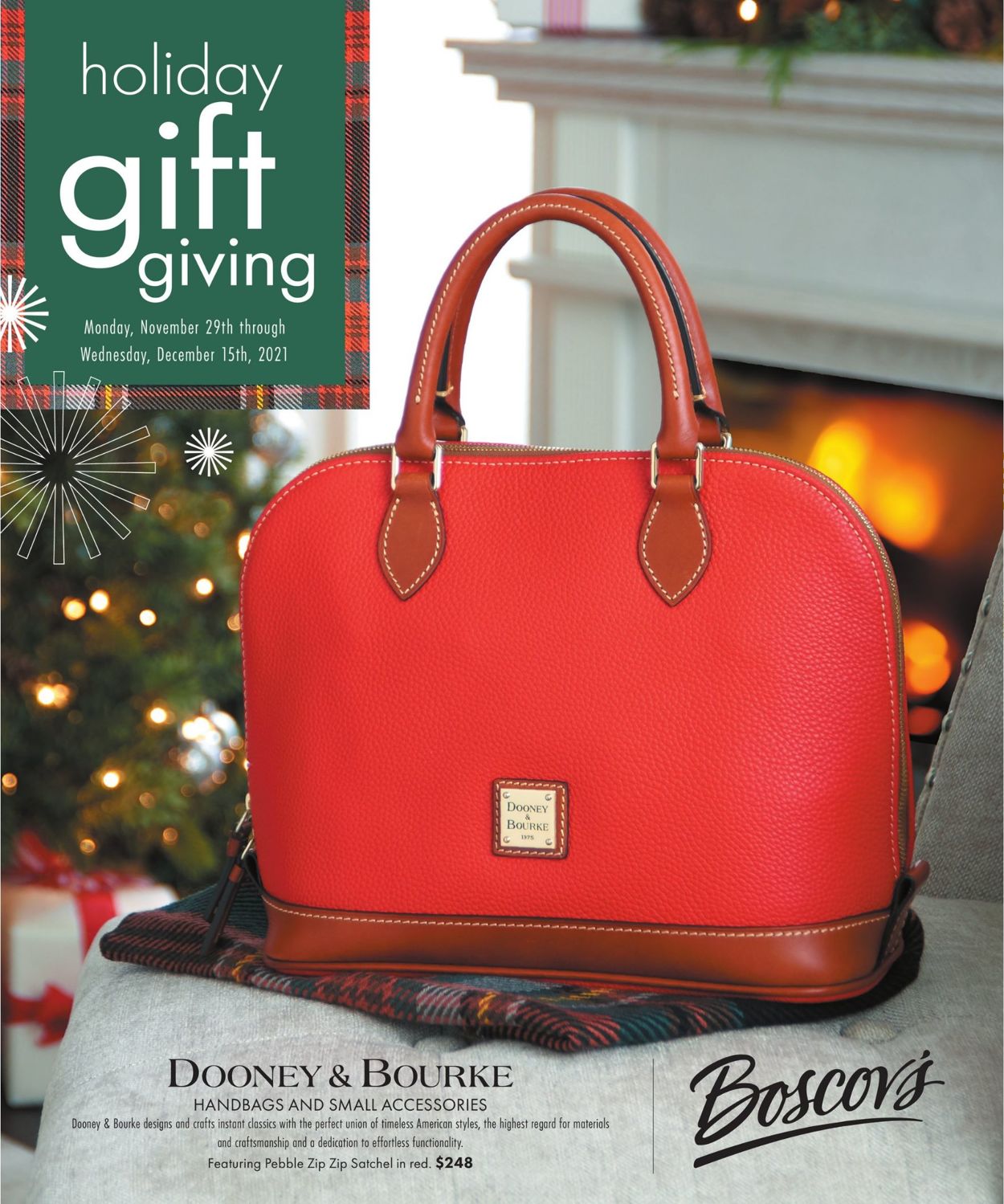 Catalogue Boscov's HOLIDAY 2021 from 11/29/2021