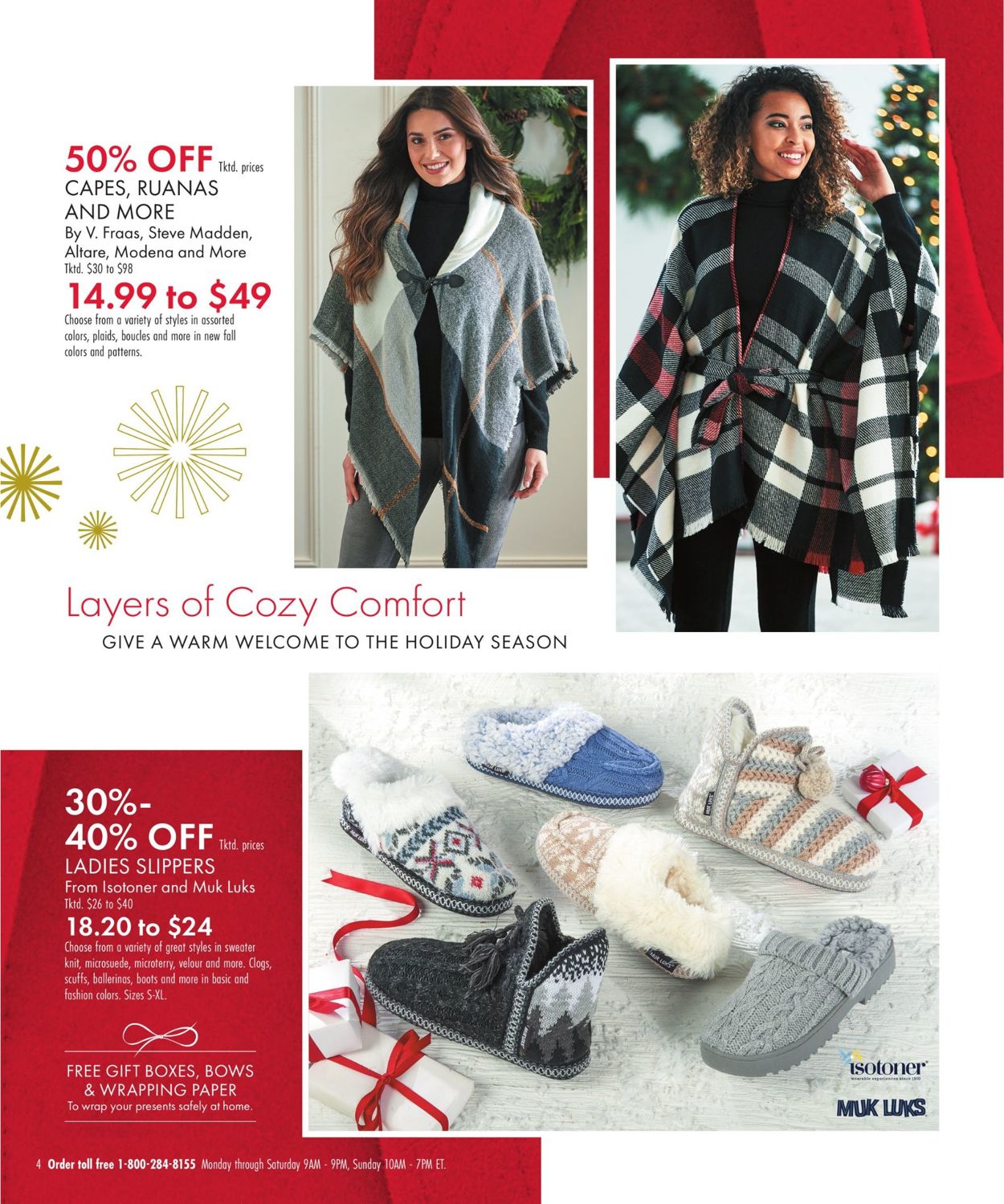 Catalogue Boscov's HOLIDAY 2021 from 11/29/2021