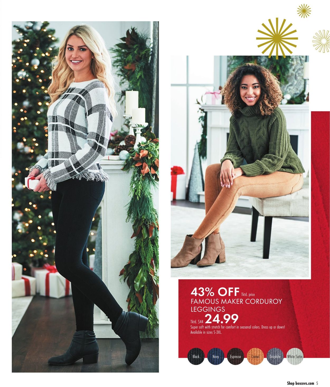 Catalogue Boscov's HOLIDAY 2021 from 11/29/2021