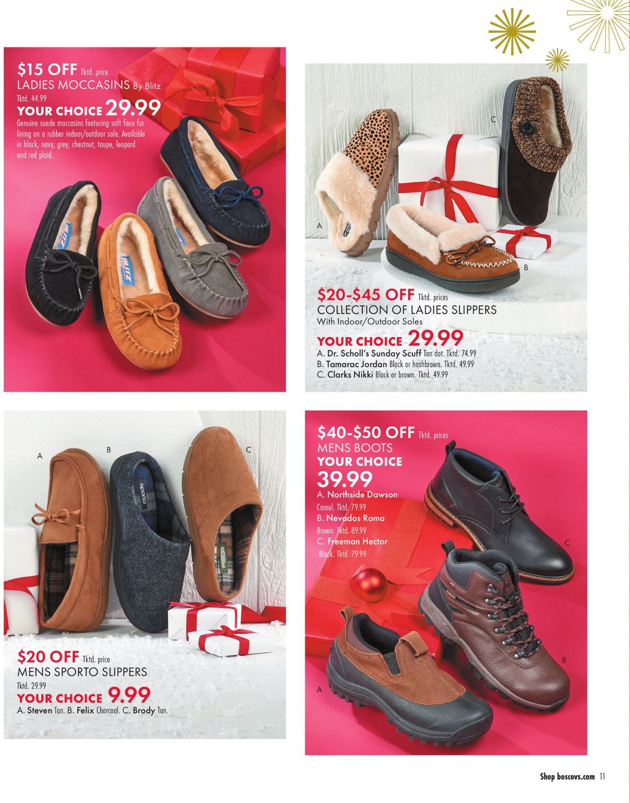 Catalogue Boscov's HOLIDAY 2021 from 11/29/2021