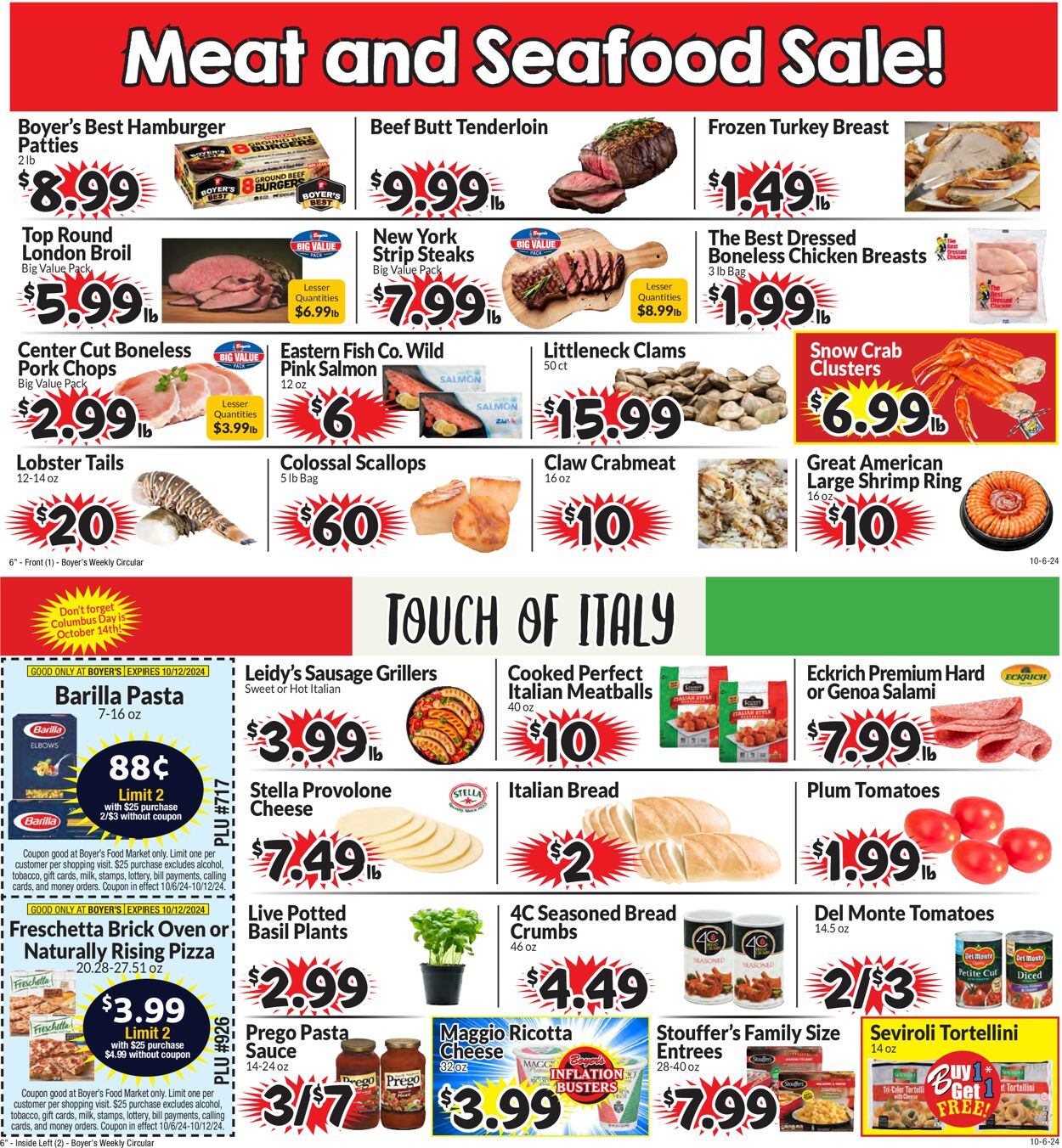 Catalogue Boyer's Food Markets from 10/06/2024