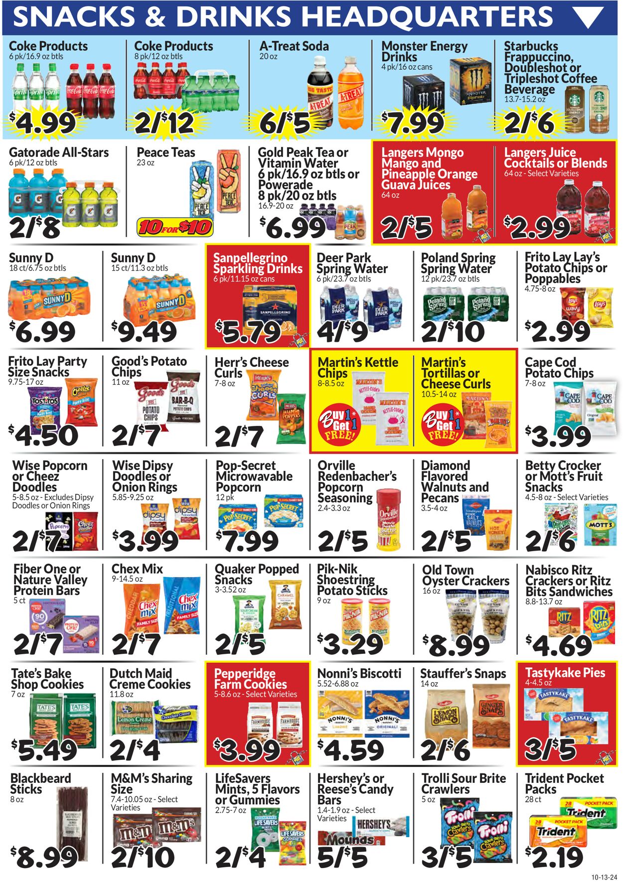 Catalogue Boyer's Food Markets from 10/13/2024