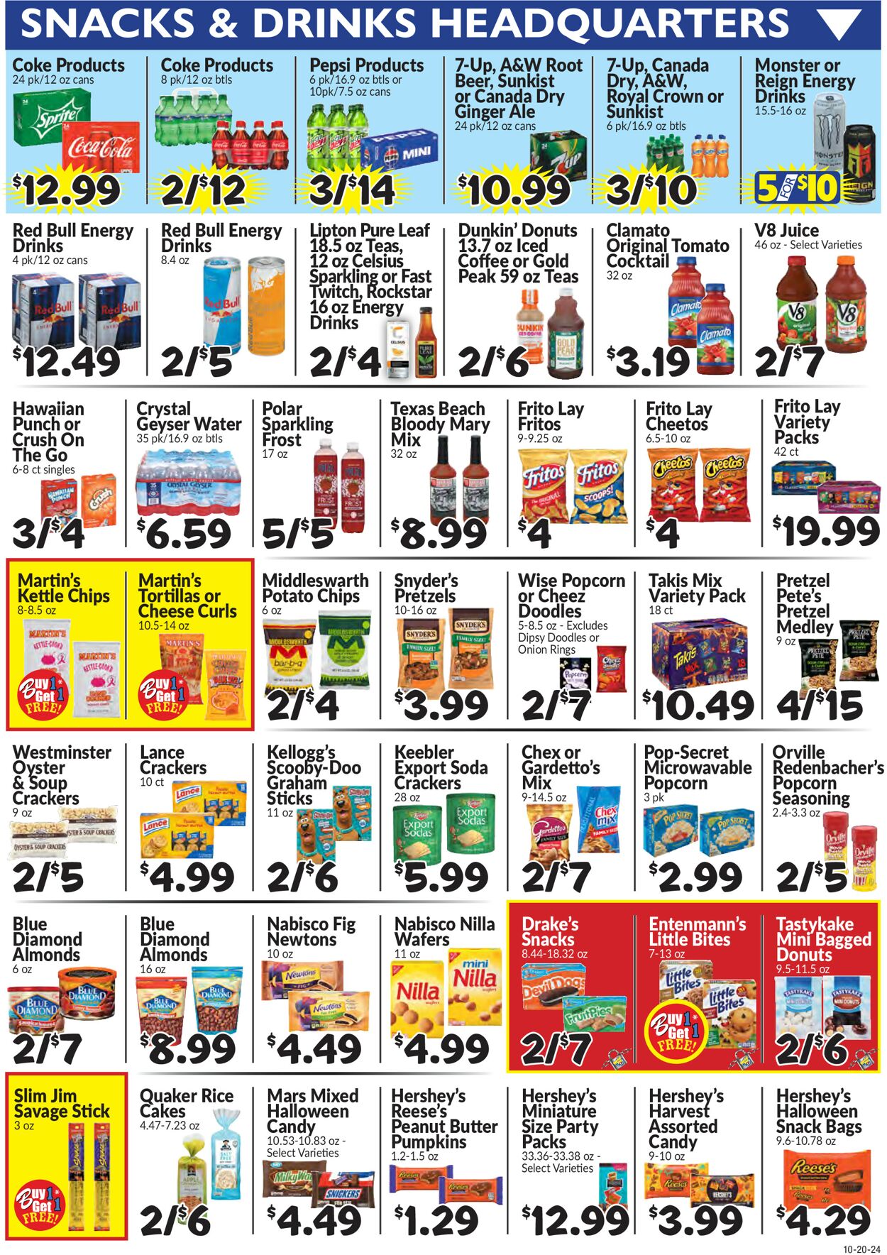 Catalogue Boyer's Food Markets from 10/20/2024