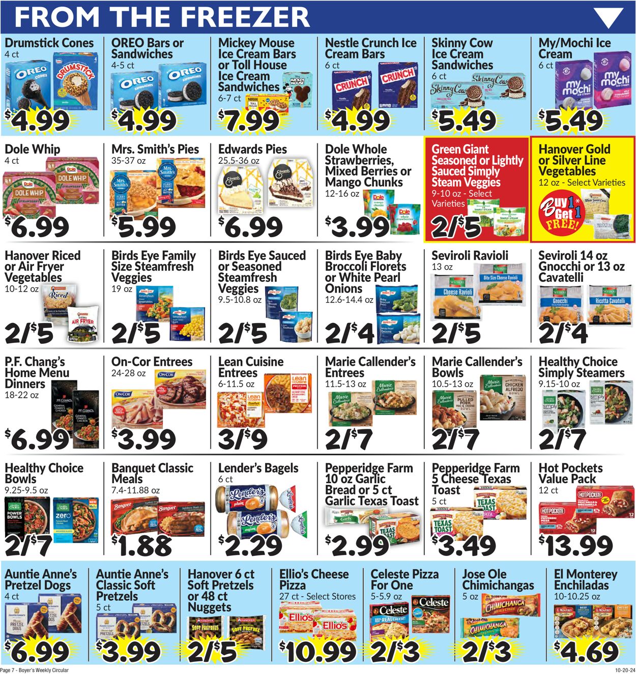 Catalogue Boyer's Food Markets from 10/20/2024