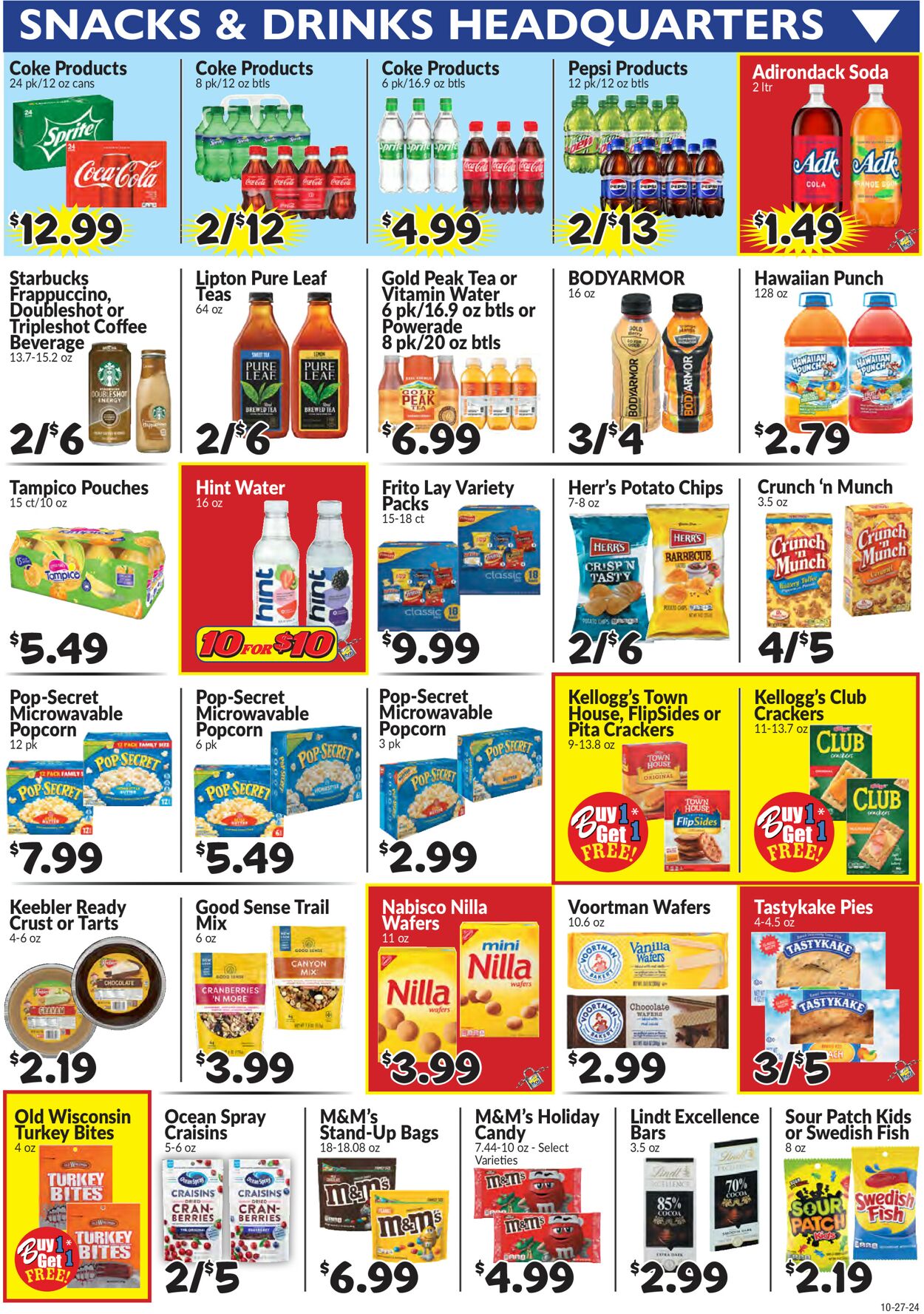 Catalogue Boyer's Food Markets from 10/27/2024