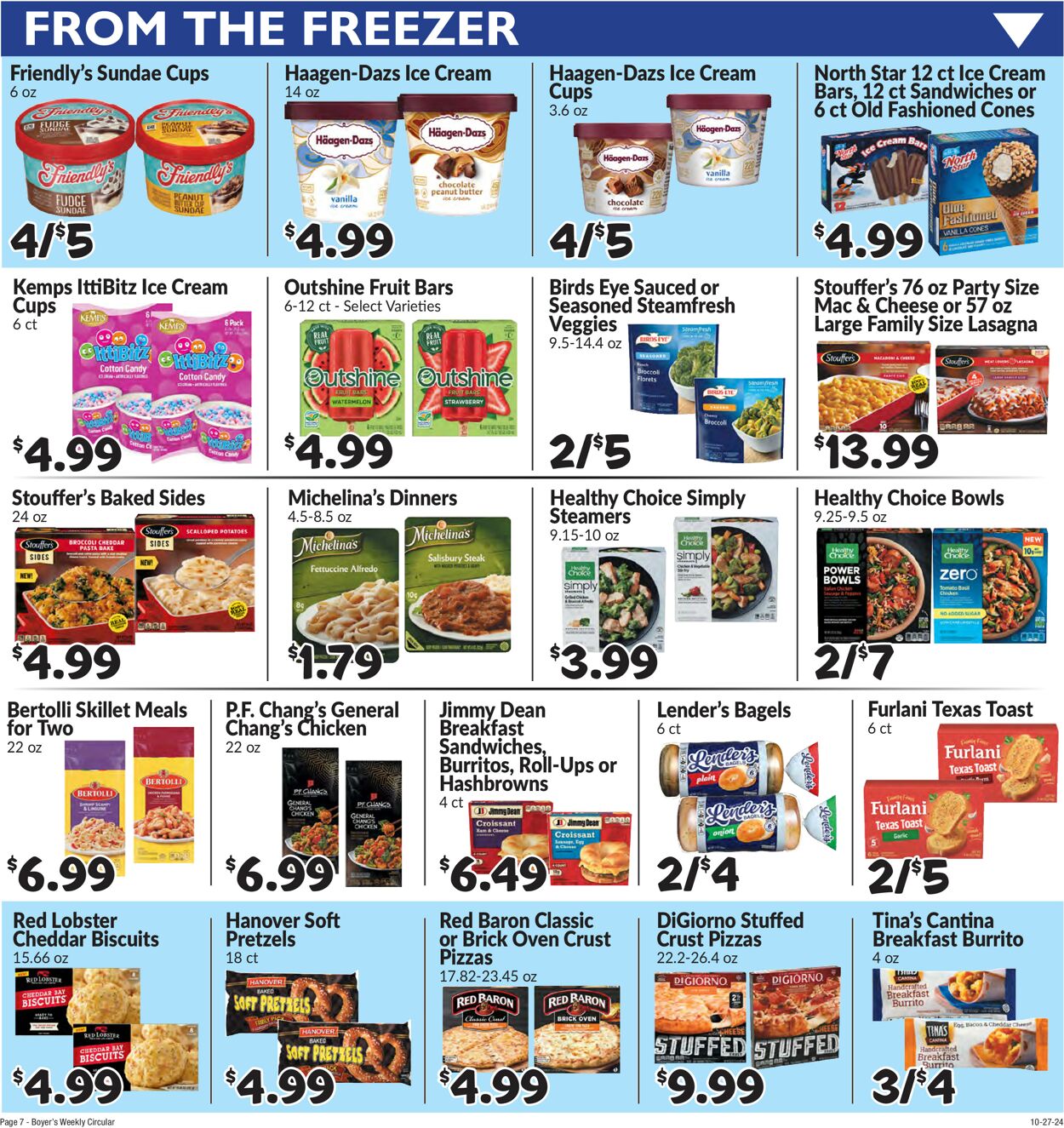 Catalogue Boyer's Food Markets from 10/27/2024