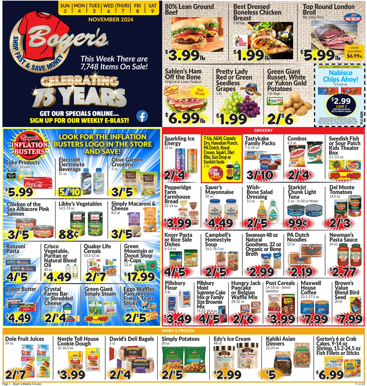 Catalogue Boyer's Food Markets from 11/03/2024