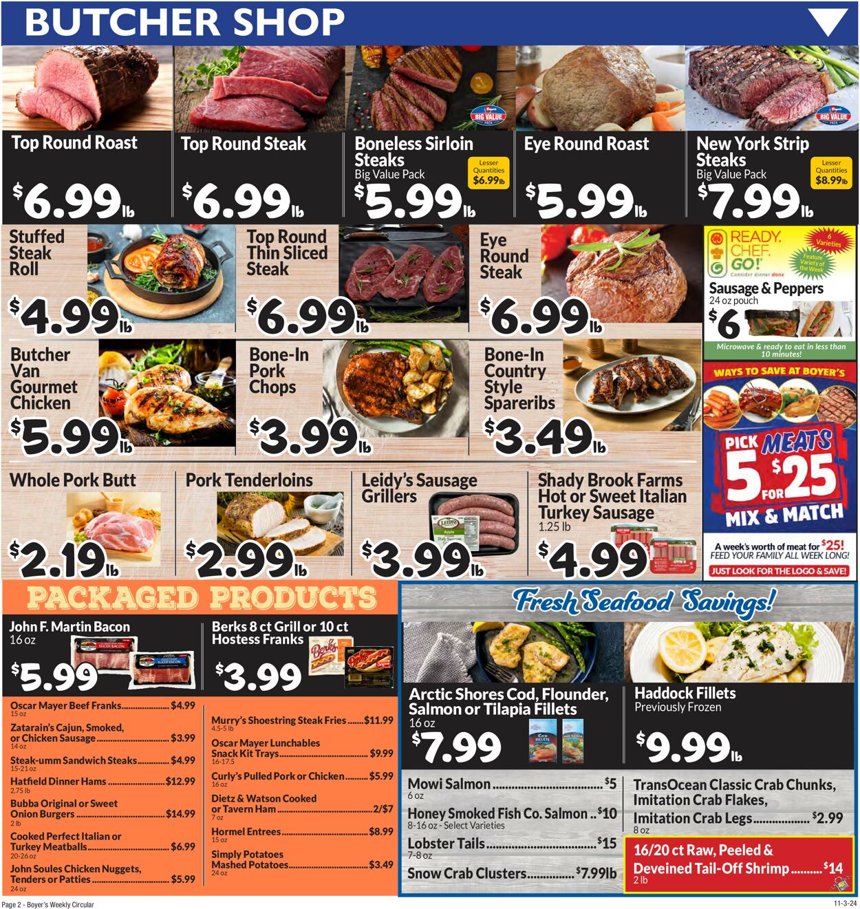 Catalogue Boyer's Food Markets from 11/03/2024