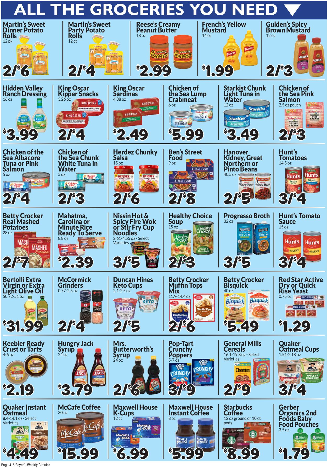 Catalogue Boyer's Food Markets from 11/03/2024