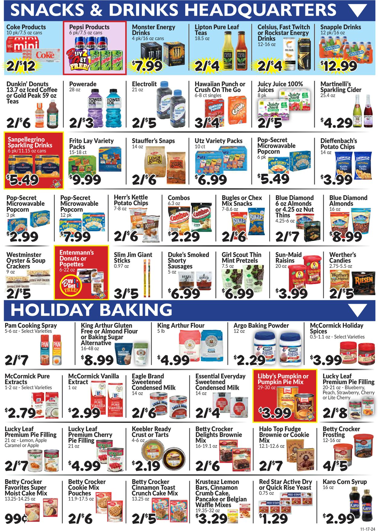 Catalogue Boyer's Food Markets from 11/17/2024