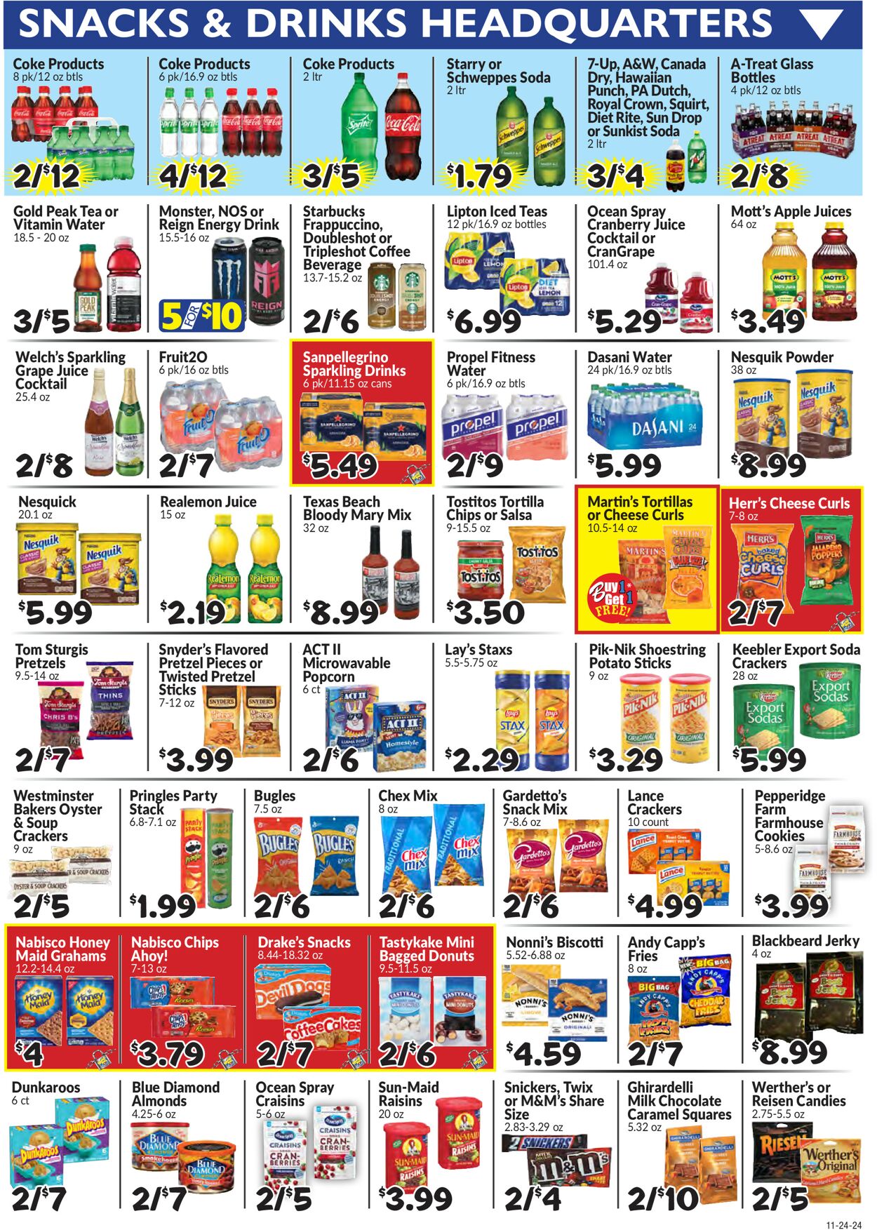 Catalogue Boyer's Food Markets from 11/24/2024