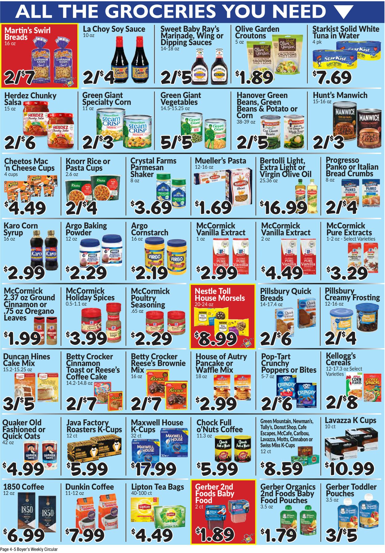 Catalogue Boyer's Food Markets from 12/01/2024