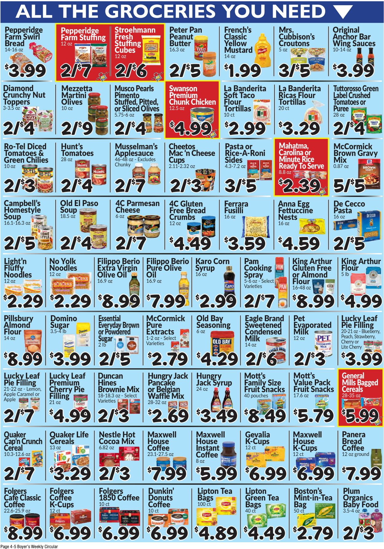 Catalogue Boyer's Food Markets from 12/22/2024