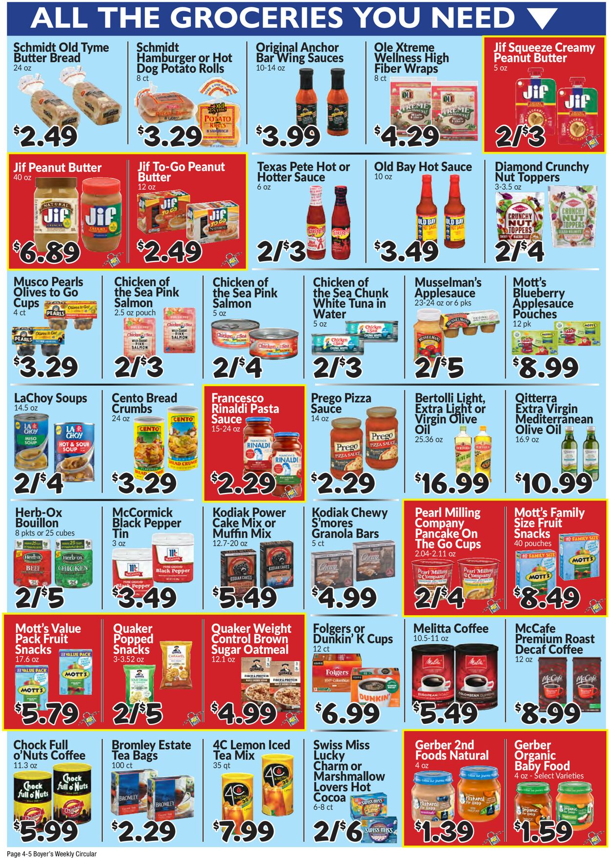 Catalogue Boyer's Food Markets from 12/29/2024